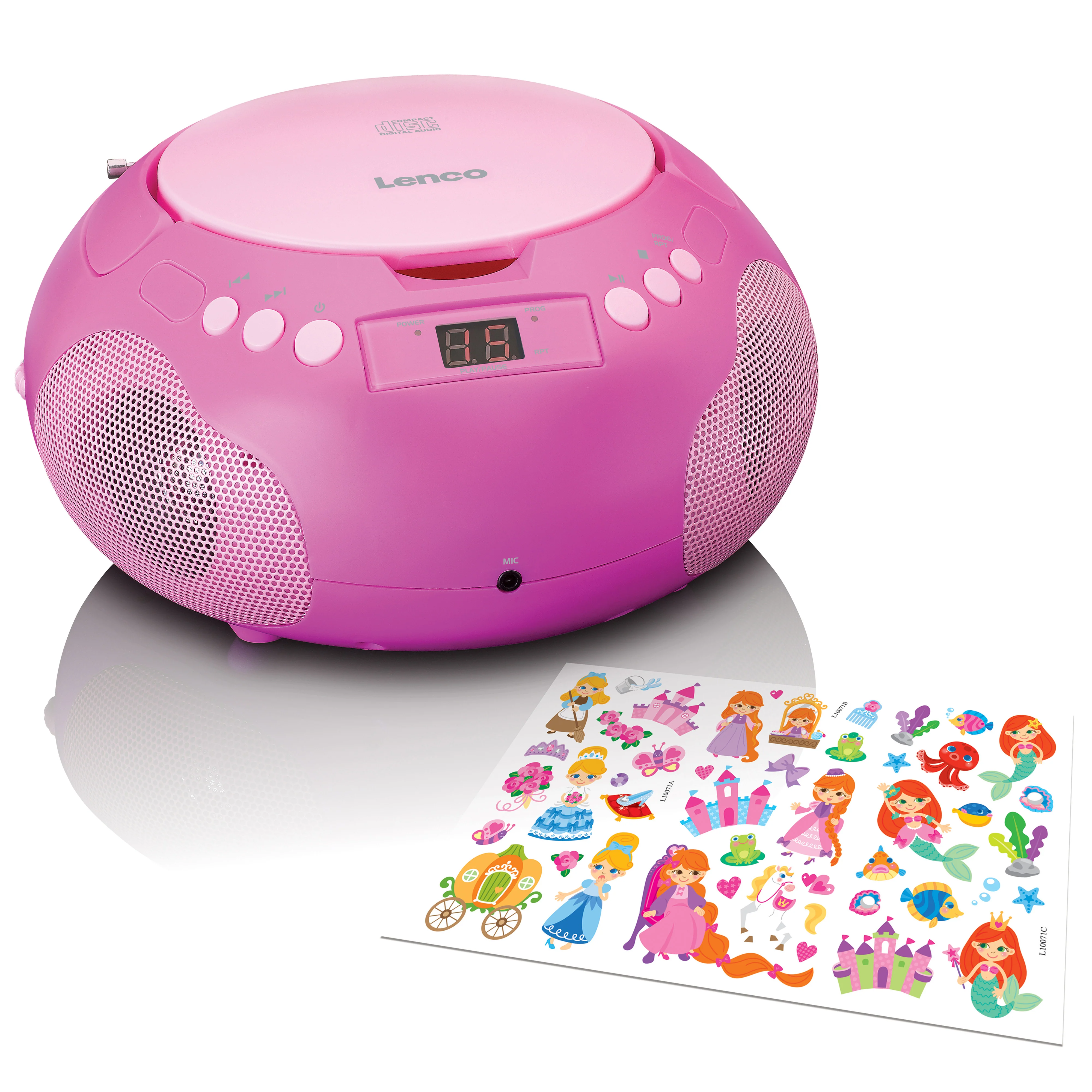 CD-Speler Boombox Batterij Gevoed / Netvoeding - Stereo - FM - Image 9