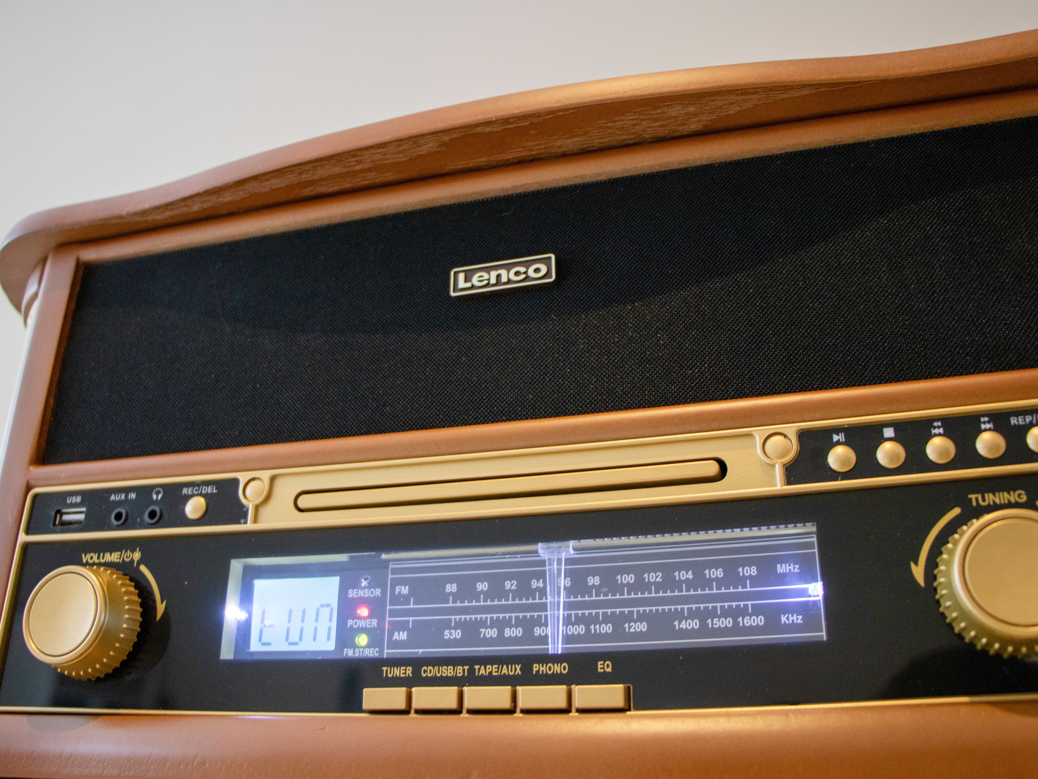 CLASSIC PHONO TCD-2551WD - Houten retro platenspeler met Bluetooth®, AM/FM Radio, USB encoding, CD-speler, Cassettespeler en ingebouwde speakers - Hout - Image 19