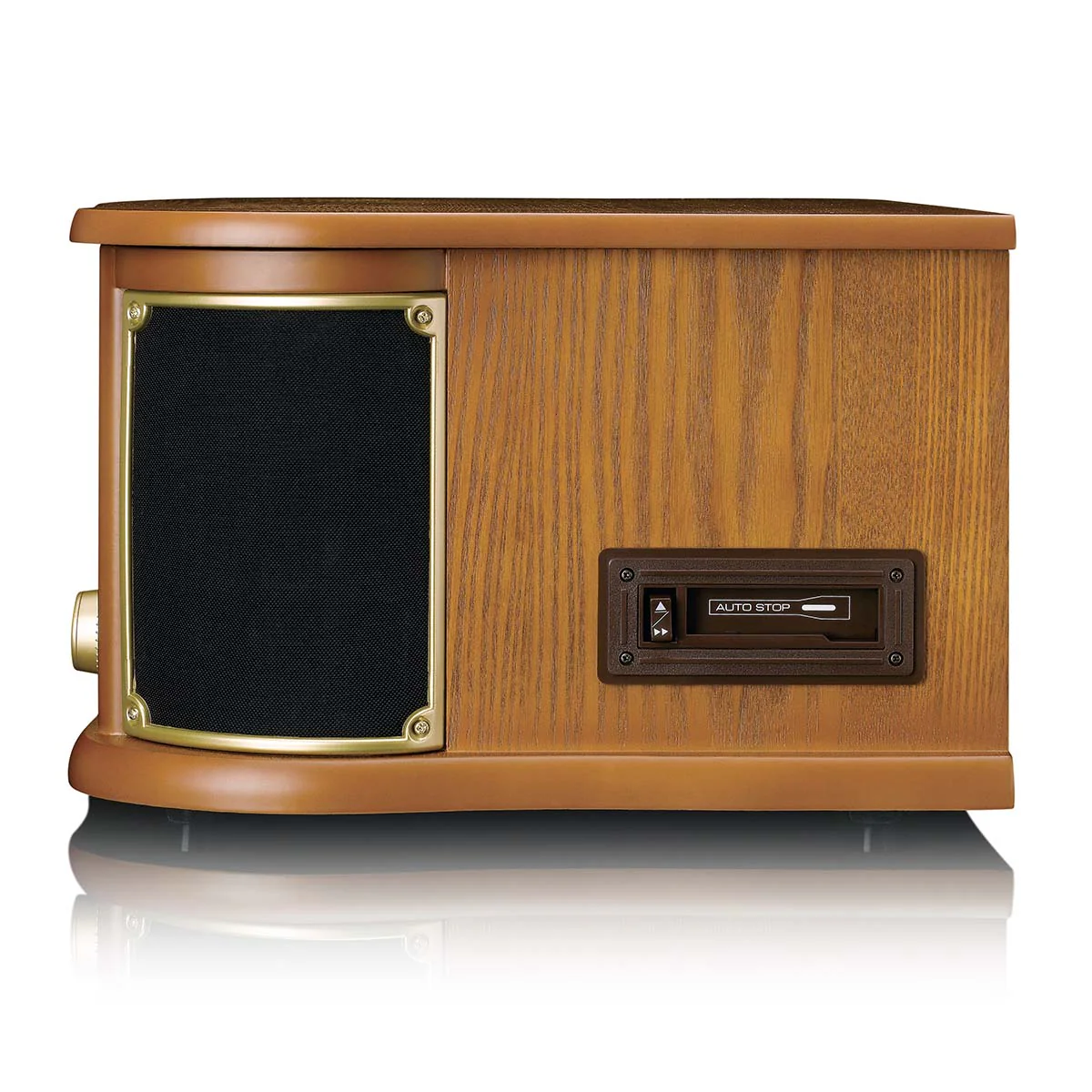 CLASSIC PHONO TCD-2551WD - Houten retro platenspeler met Bluetooth®, AM/FM Radio, USB encoding, CD-speler, Cassettespeler en ingebouwde speakers - Hout - Image 6
