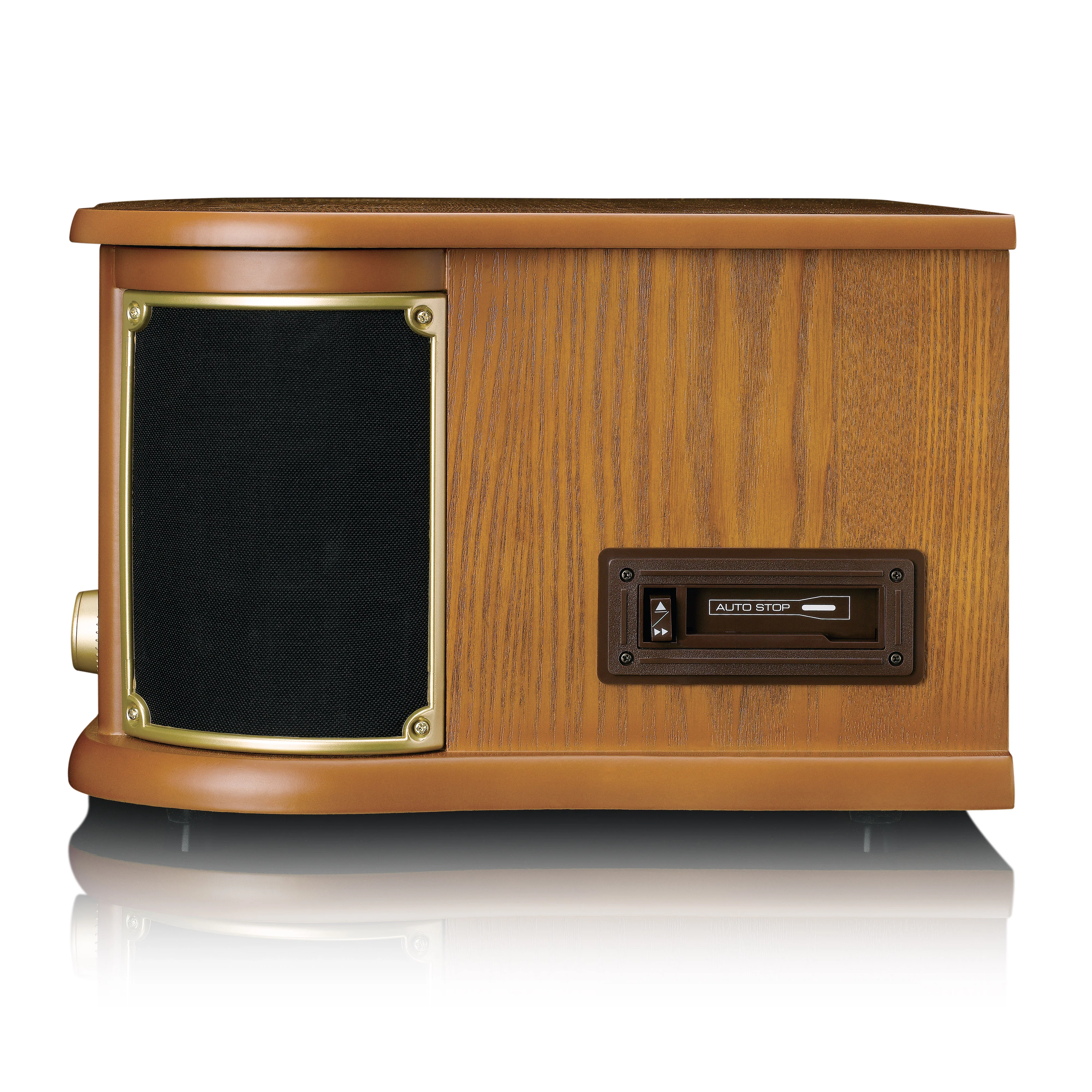 CLASSIC PHONO TCD-2571WD - Houten retro platenspeler met Bluetooth®, DAB+/FM Radio, USB encoding, CD-speler, Cassettespeler en ingebouwde speakers - Hout - Image 7