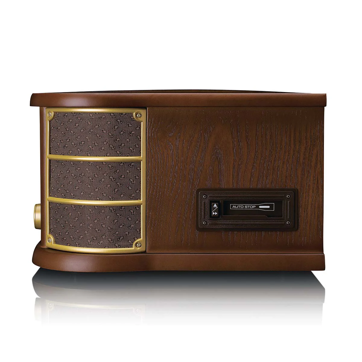 CLASSIC PHONO TCD-3571MY - Houten retro platenspeler met Bluetooth®, DAB+/FM Radio, USB encoding, CD-speler, Cassettespeler en ingebouwde speakers - Hout - Image 4