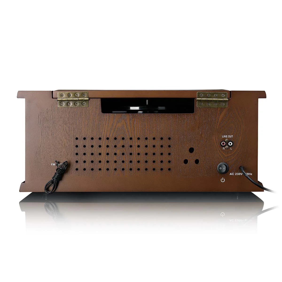 CLASSIC PHONO TCD-3571MY - Houten retro platenspeler met Bluetooth®, DAB+/FM Radio, USB encoding, CD-speler, Cassettespeler en ingebouwde speakers - Hout - Image 5