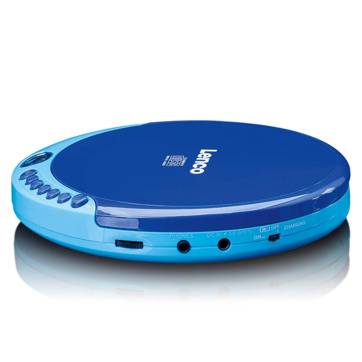 LENCO CD-011BU - Portable CD speler met oplaadfunctie - Blauw - Image 6