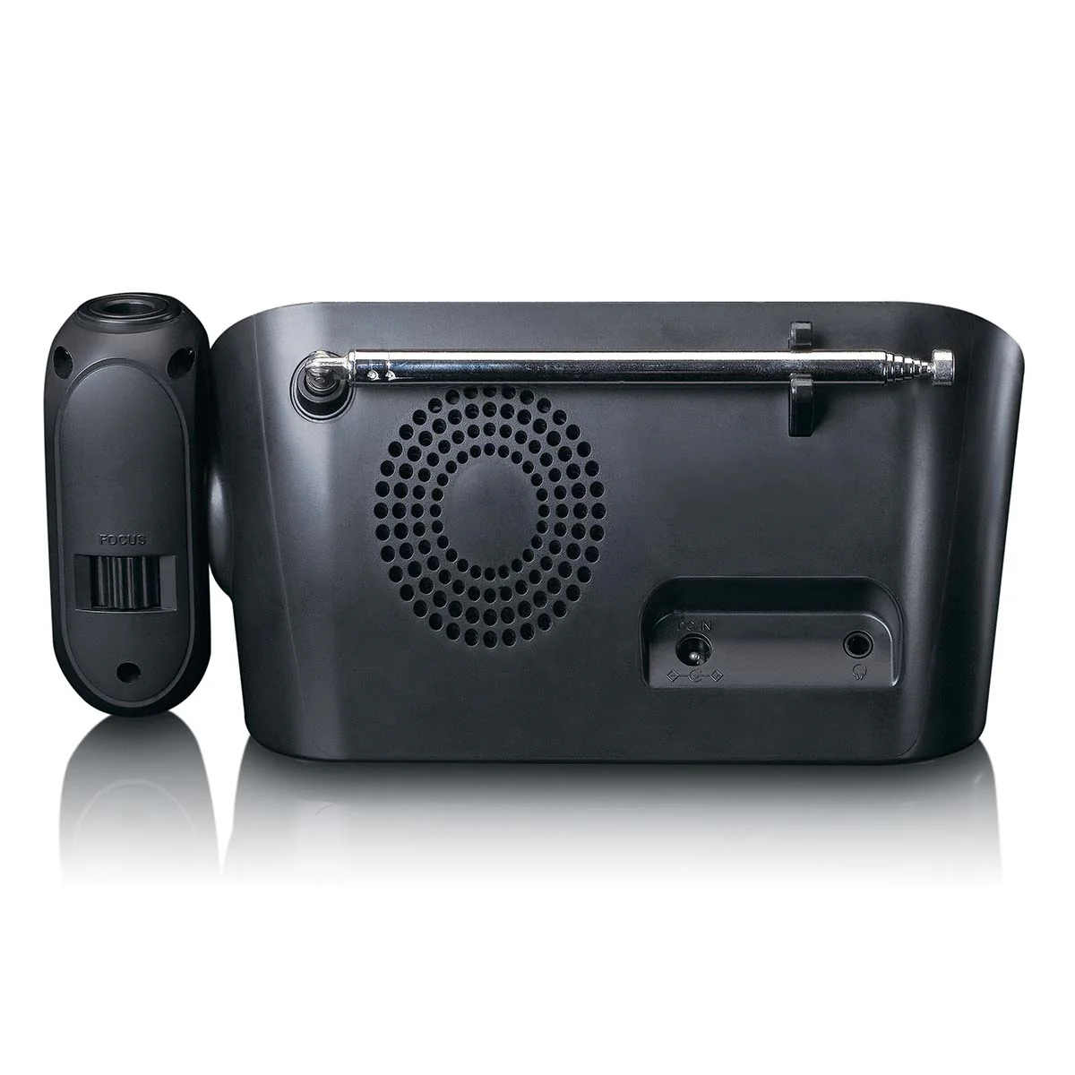 LENCO CR-615BK - DAB+ en FM radio met tijd projectie - Zwart - Image 4