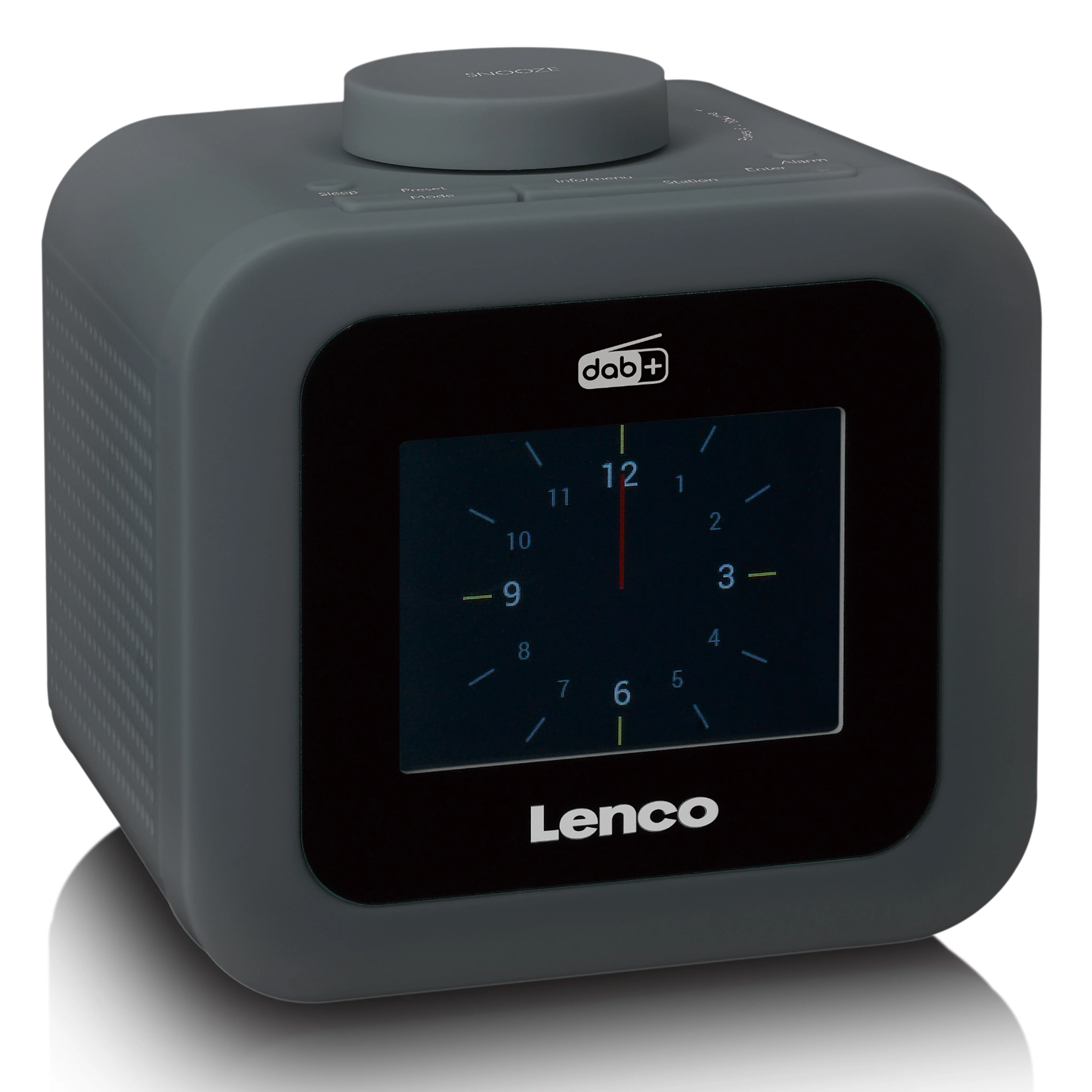 LENCO CR-620GY - DAB+/FM Wekkerradio met een kleuren display - Grijs - Image 5