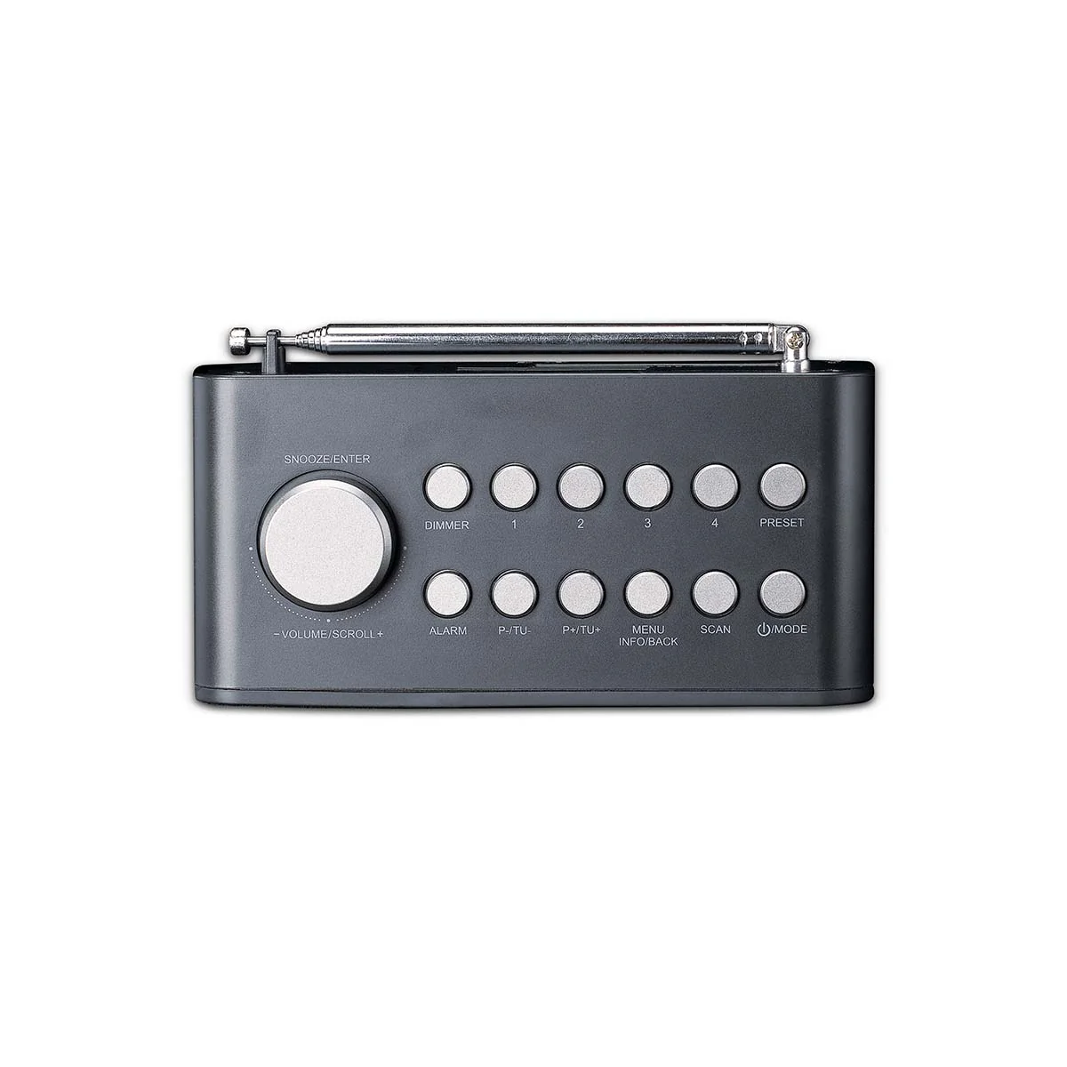 LENCO CR-625BK - DAB+/FM Wekkerradio met kleurendisplay, slaaptimer en dubbel alarm functie - Zwart - Image 7