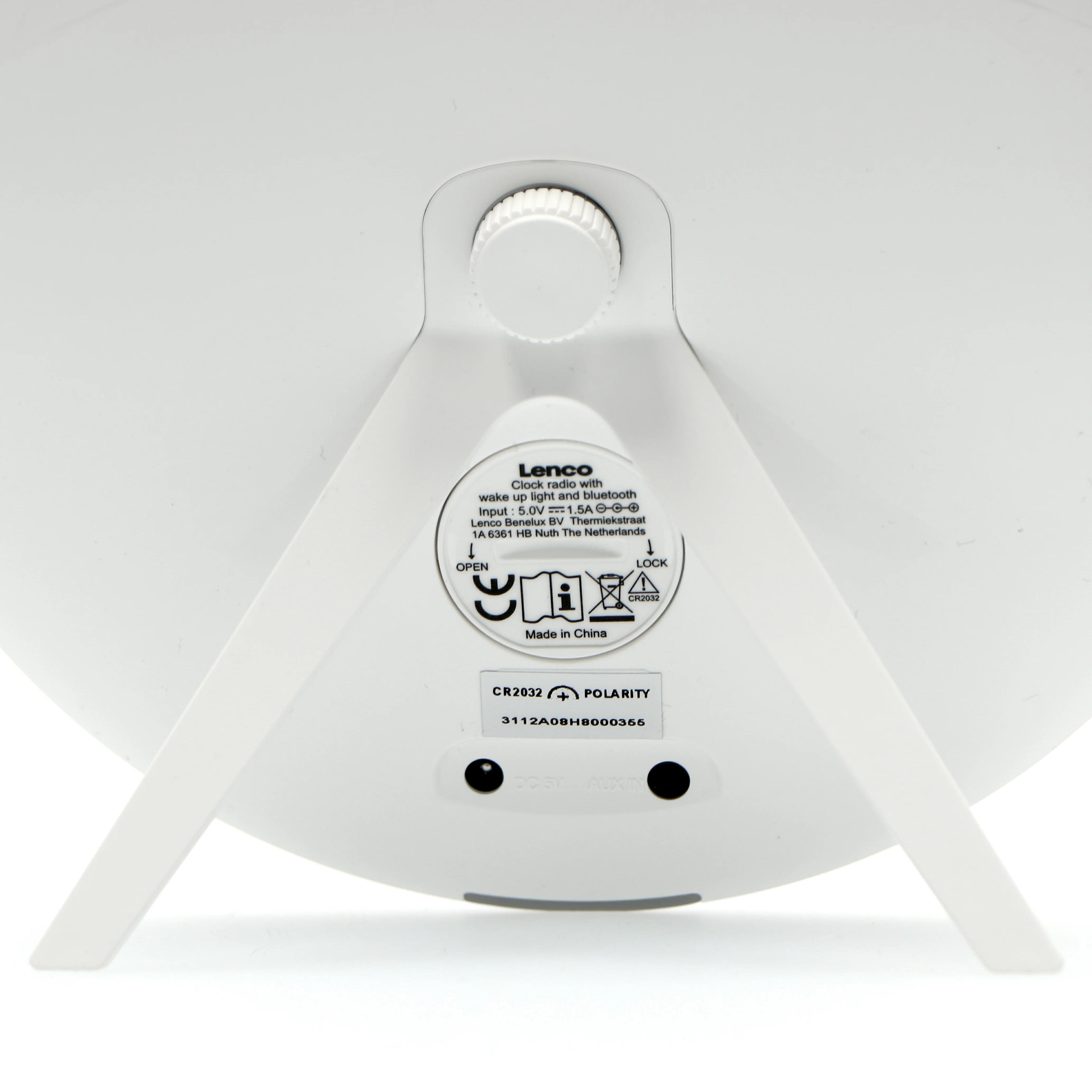LENCO CRW-4BY - FM Wekkerradio - Wake up light met Bluetooth® - Rood - Image 5