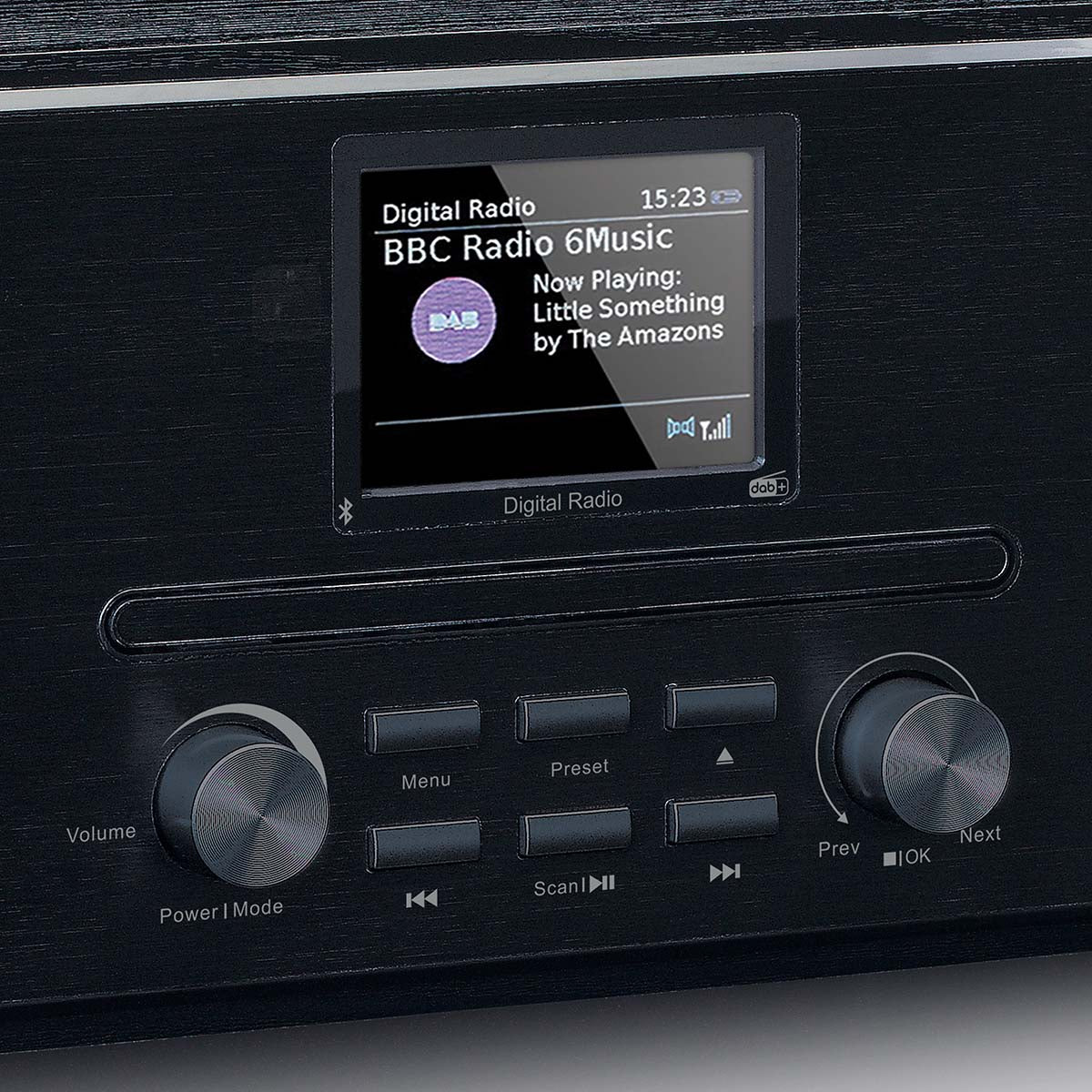 LENCO DAR-061BK - DAB+/FM radio met CD speler en Bluetooth® - Zwart - Image 5