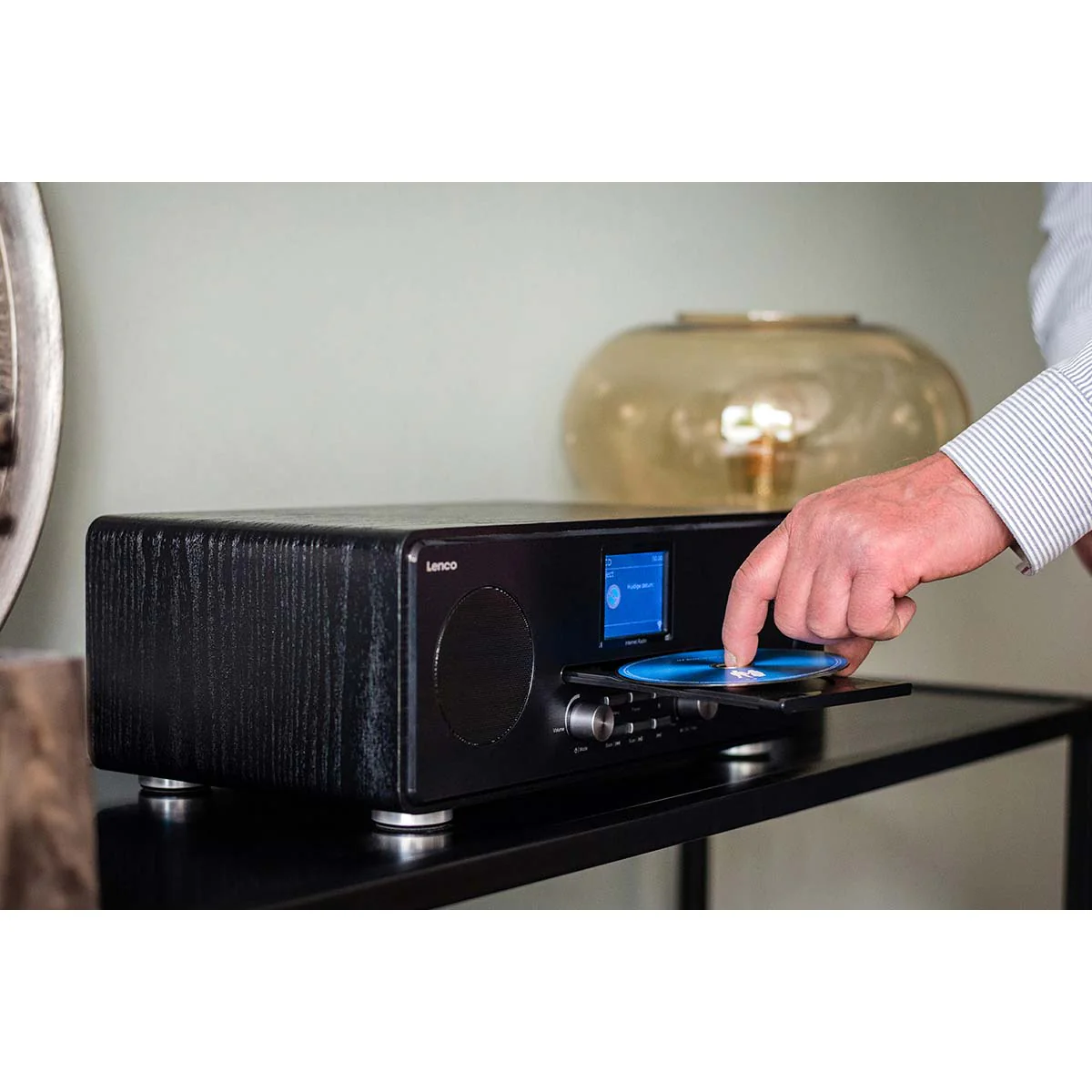 LENCO DAR-061BK - DAB+/FM radio met CD speler en Bluetooth® - Zwart - Image 8