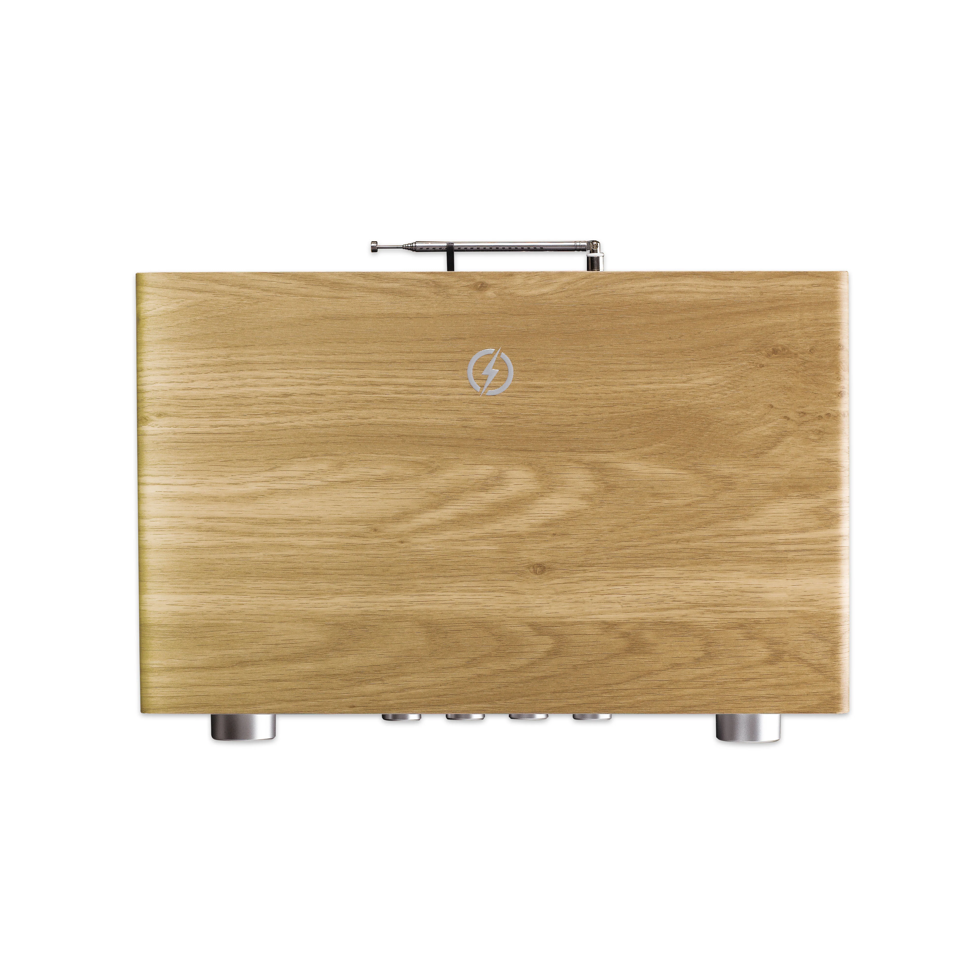 LENCO DAR-281WDSI - DAB+/FM radio met CD-speler, USB, Bluetooth® en draadloos oplaadpunt - Hout/Zilver - Image 4