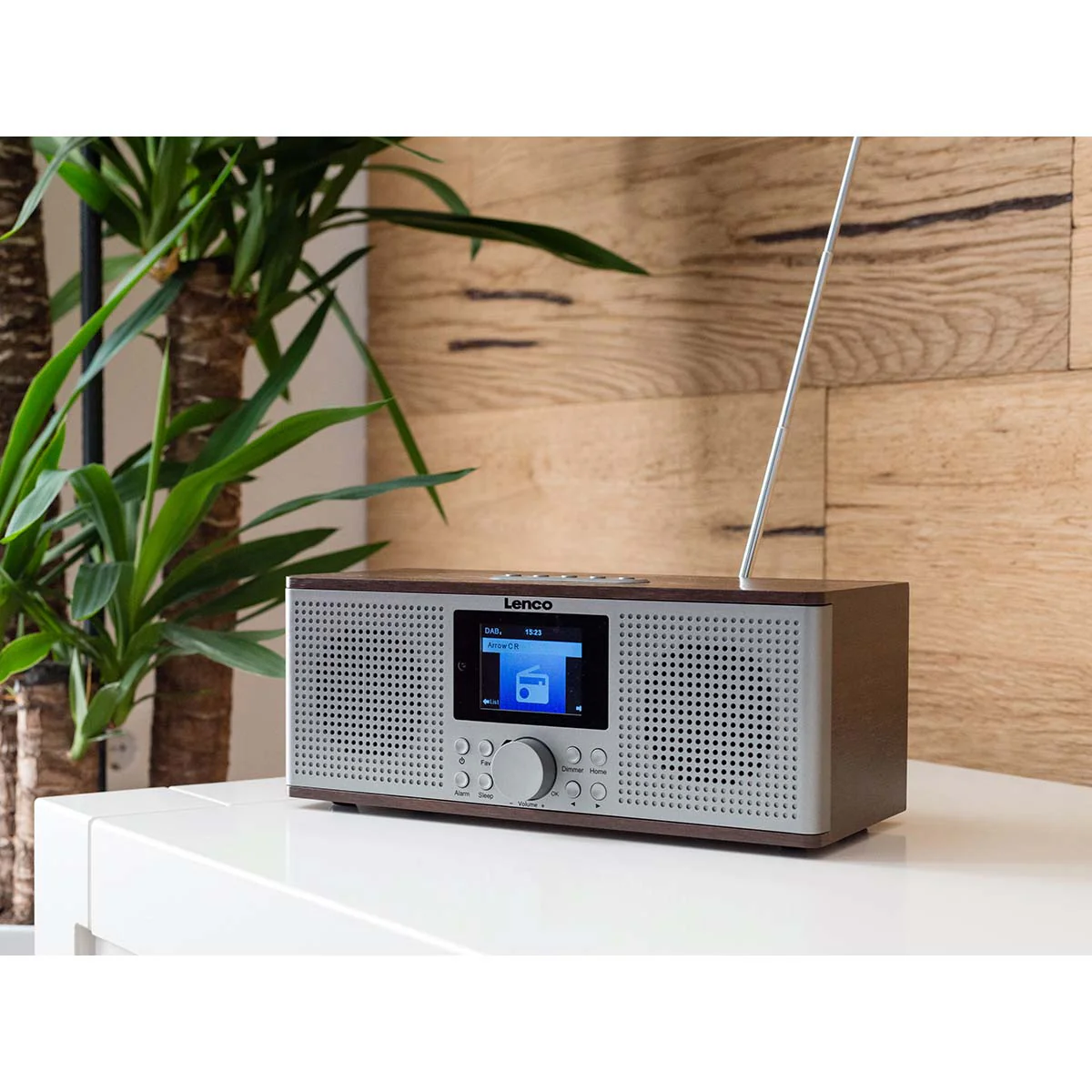 LENCO DIR-170WA - Smart radio, Internet/DAB+/FM en Bluetooth® - Hout - Image 4