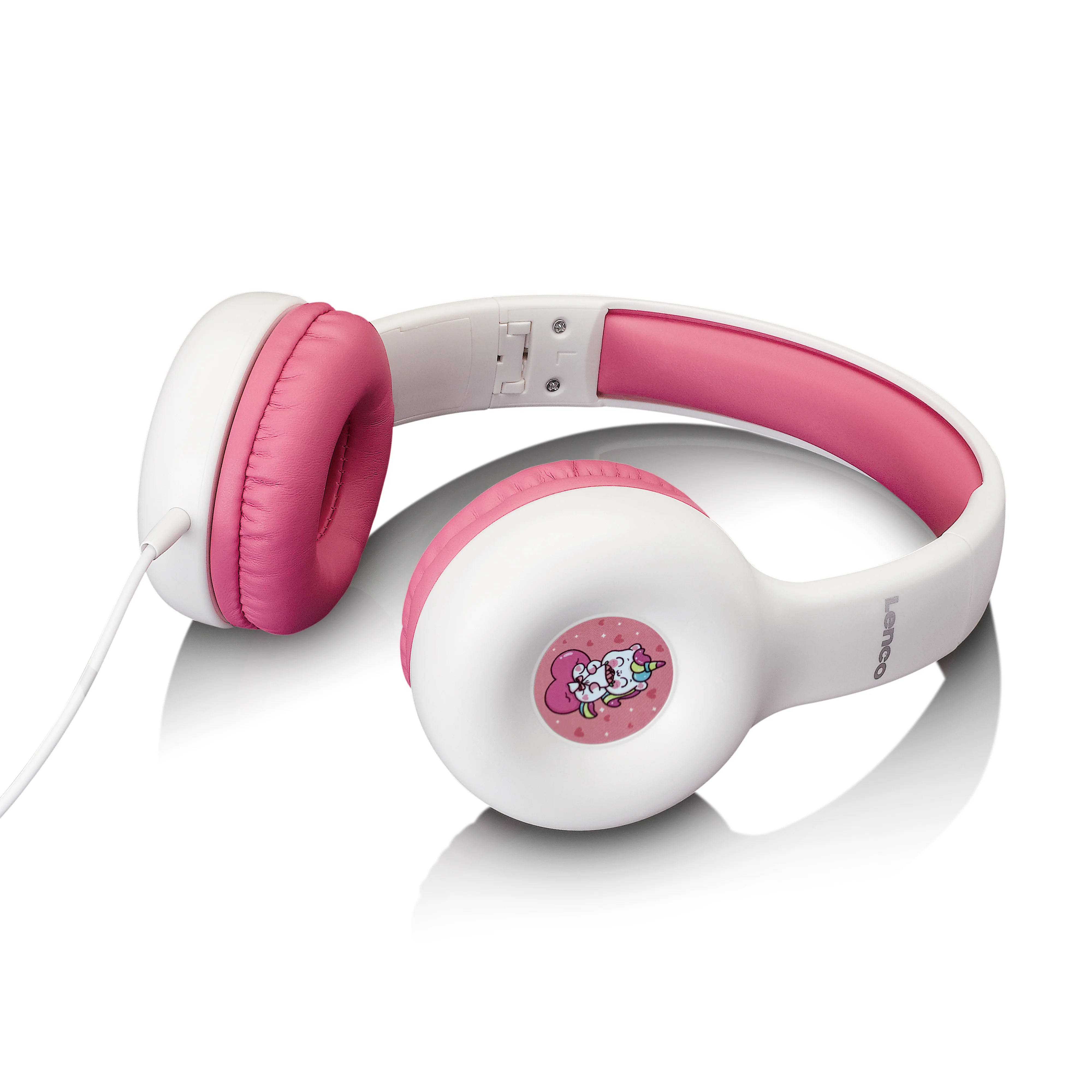 LENCO HP-010PK - Hoofdtelefoon voor kinderen, roze - Image 4