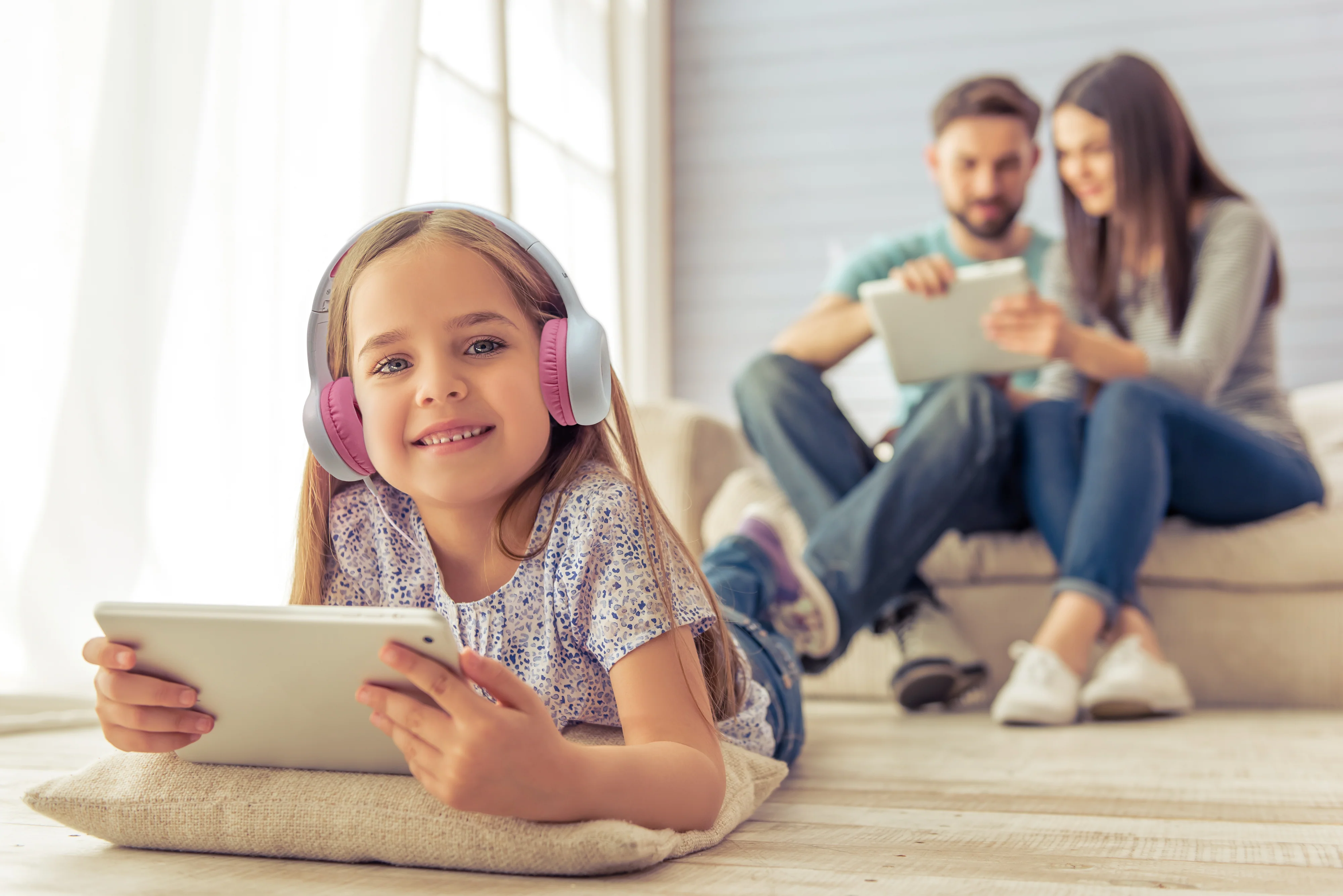 LENCO HP-010PK - Hoofdtelefoon voor kinderen, roze - Image 9