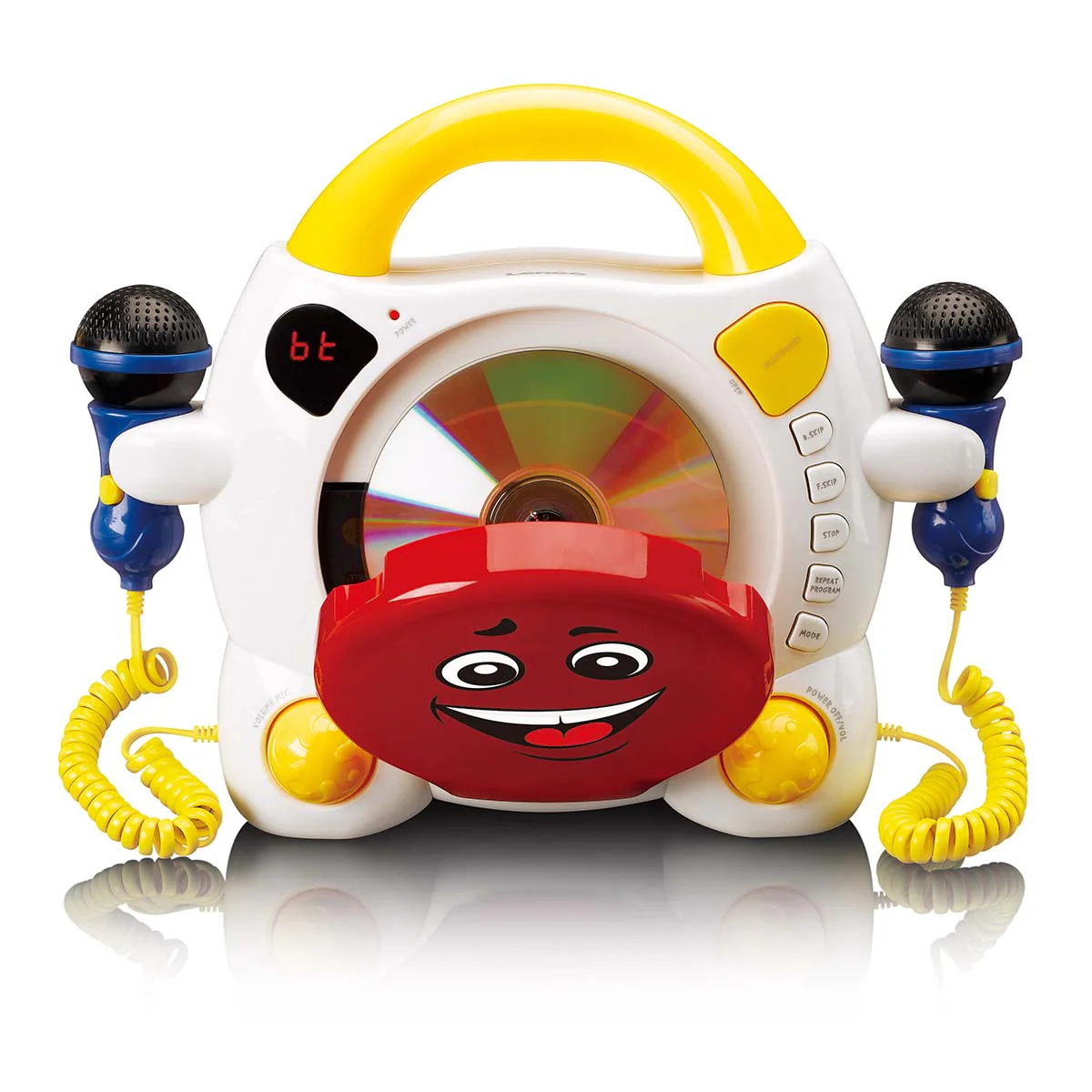 LENCO KCD-011KIDS - Draagbare karaoke CD-speler met Bluetooth® voor kinderen - Meerkleurig - Image 11
