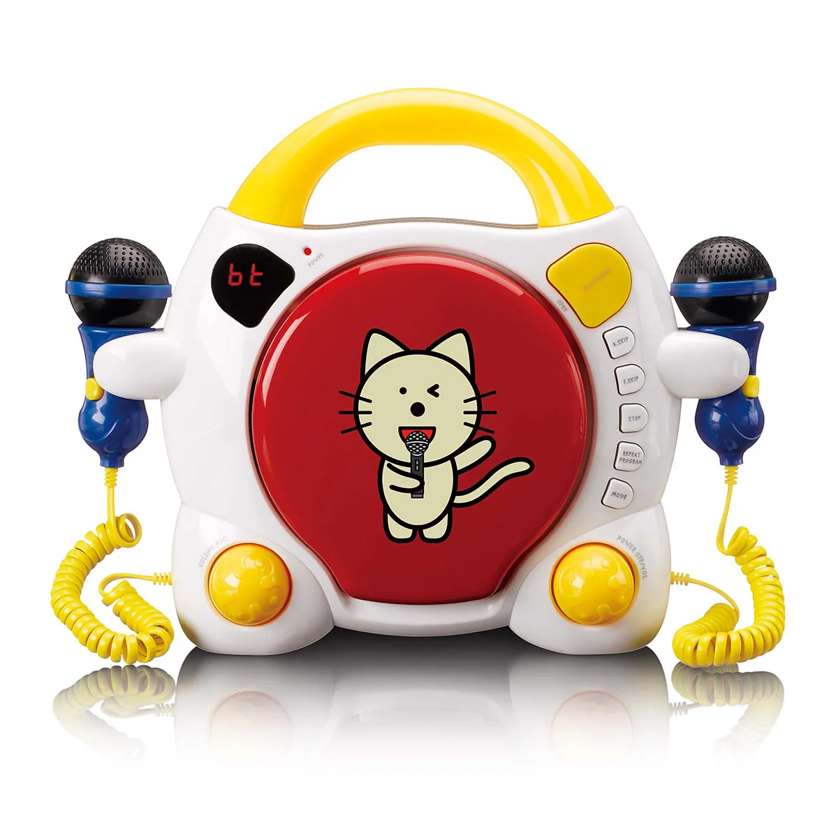 LENCO KCD-011KIDS - Draagbare karaoke CD-speler met Bluetooth® voor kinderen - Meerkleurig - Image 5