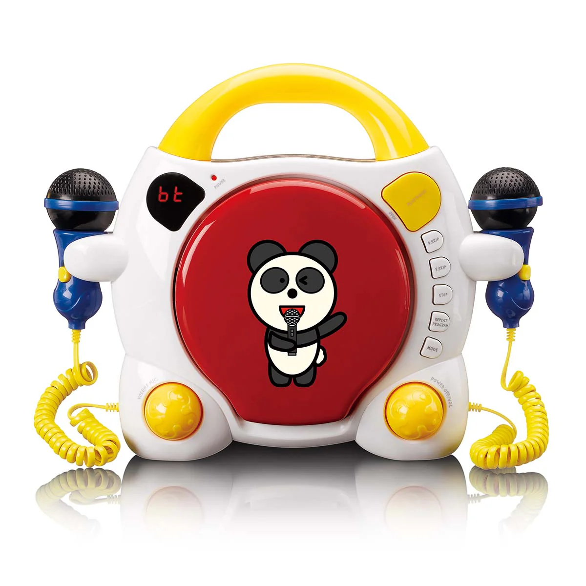 LENCO KCD-011KIDS - Draagbare karaoke CD-speler met Bluetooth® voor kinderen - Meerkleurig - Image 6
