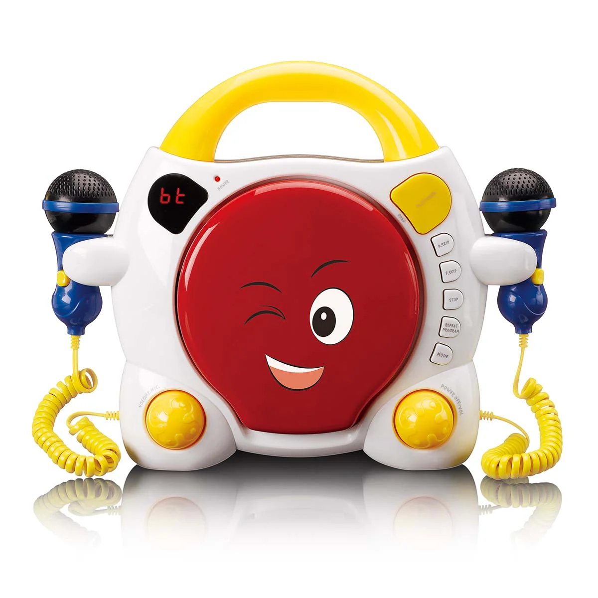 LENCO KCD-011KIDS - Draagbare karaoke CD-speler met Bluetooth® voor kinderen - Meerkleurig - Image 7