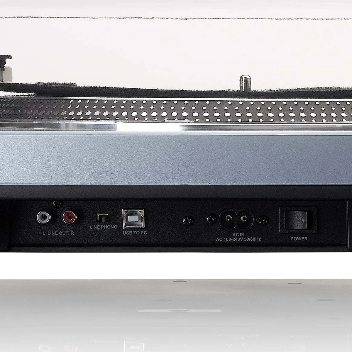 LENCO L-3809ME - Direct aangedreven Platenspeler met USB/PC encoding - Metallic blauw - Image 10