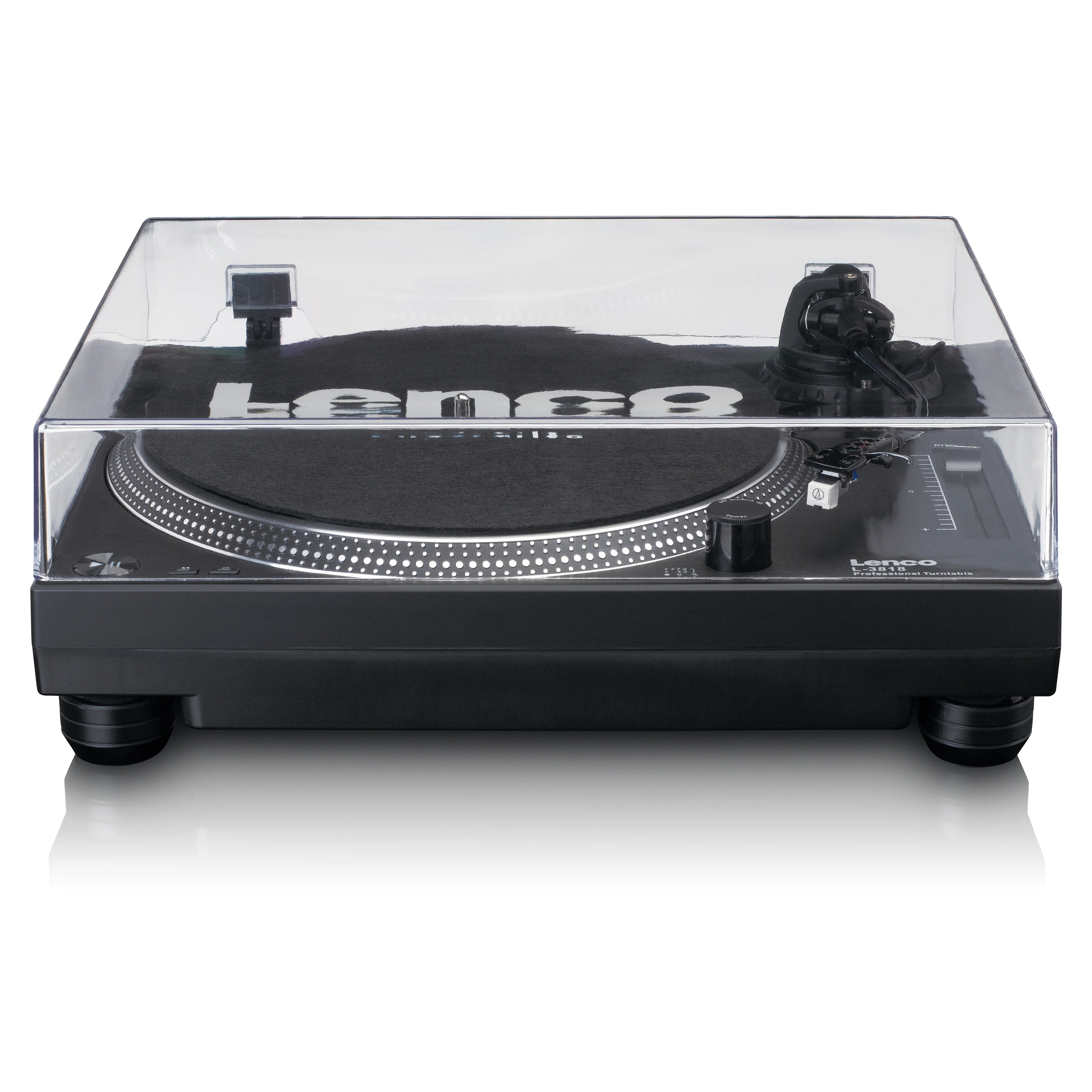 LENCO L-3818BK - Direct aangedreven Platenspeler met USB/PC encoding - Zwart - Image 3