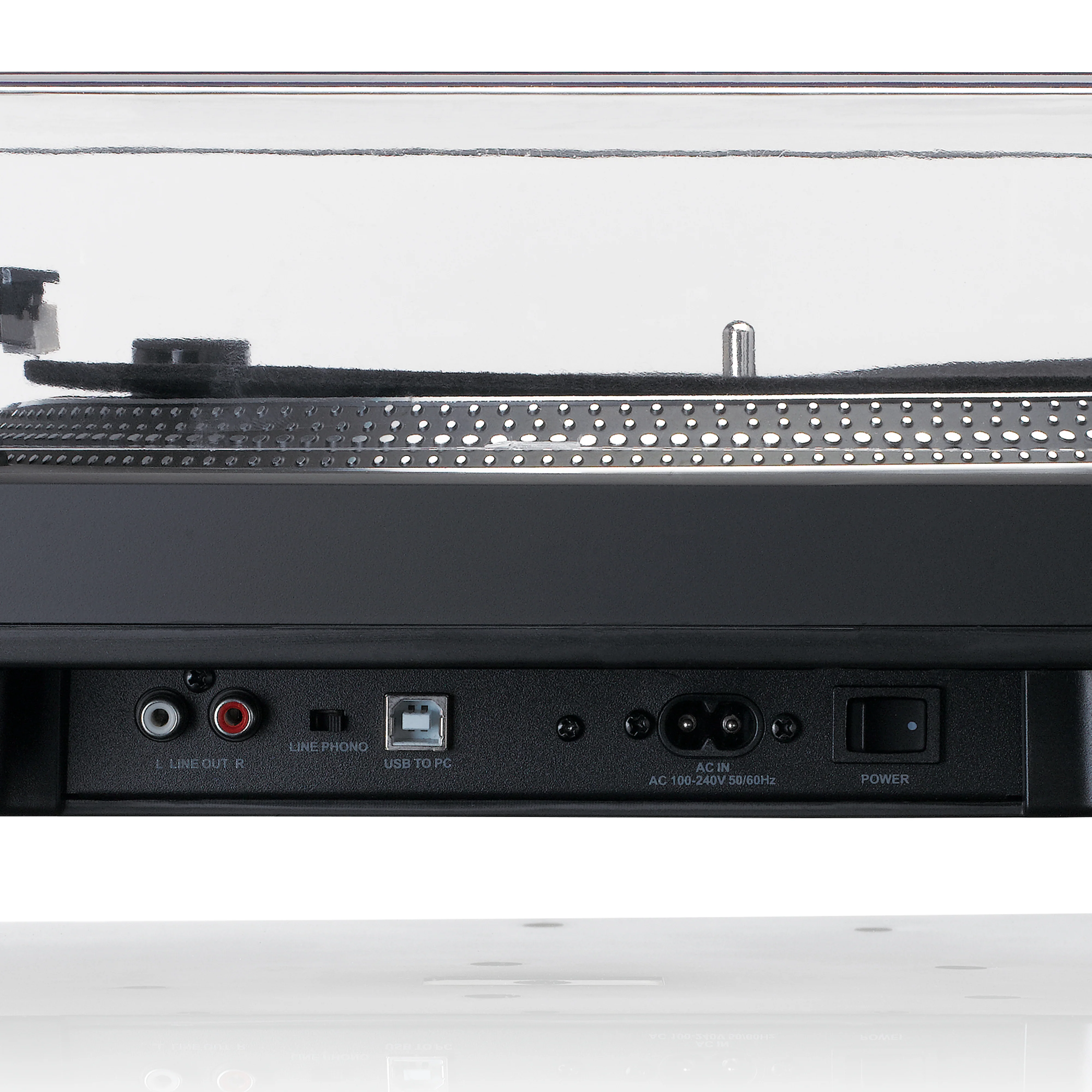 LENCO L-3818BK - Direct aangedreven Platenspeler met USB/PC encoding - Zwart - Image 6