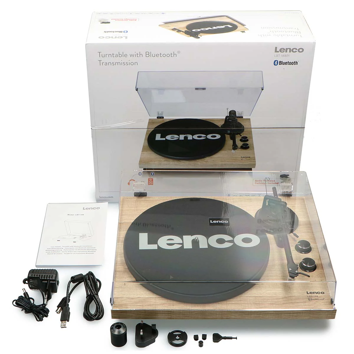 LENCO LBT-188PI - Platenspeler met Bluetooth® transmissie, hout - Image 17