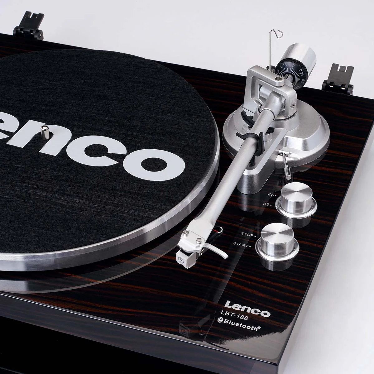 LENCO LBT-188WA - Platenspeler met Bluetooth® transmissie, donkerbruin - Image 13