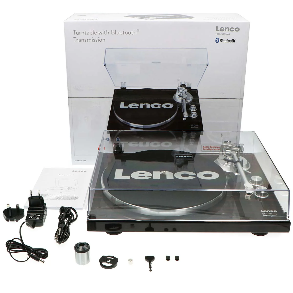 LENCO LBT-188WA - Platenspeler met Bluetooth® transmissie, donkerbruin - Image 19
