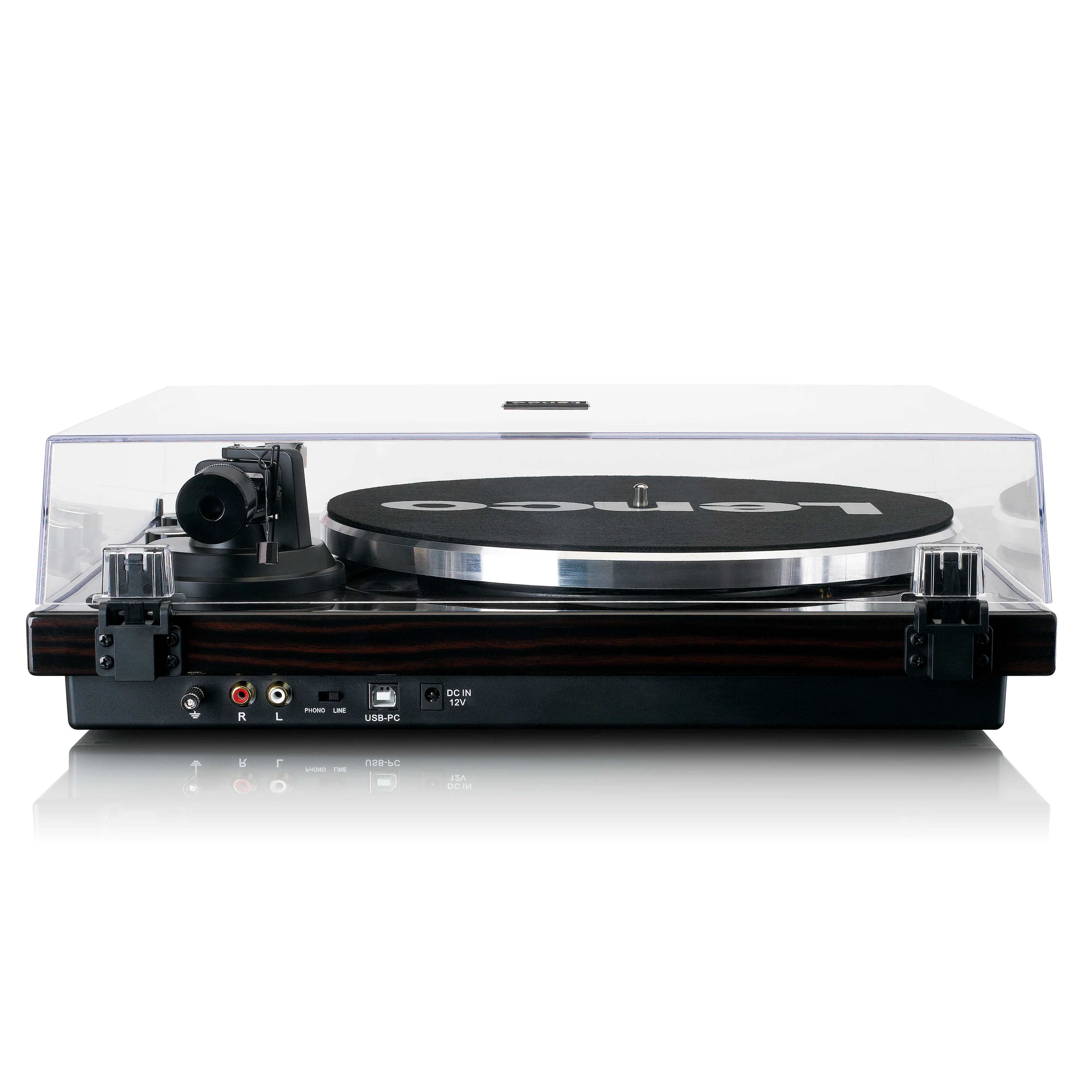 LENCO LBT-189WA - Platenspeler met Bluetooth® transmissie, donkerbruin - Image 3