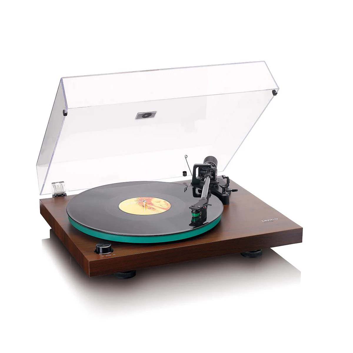 LENCO LBT-225WA - Platenspeler met Bluetooth® transmissie - Donkerbruin - Image 13