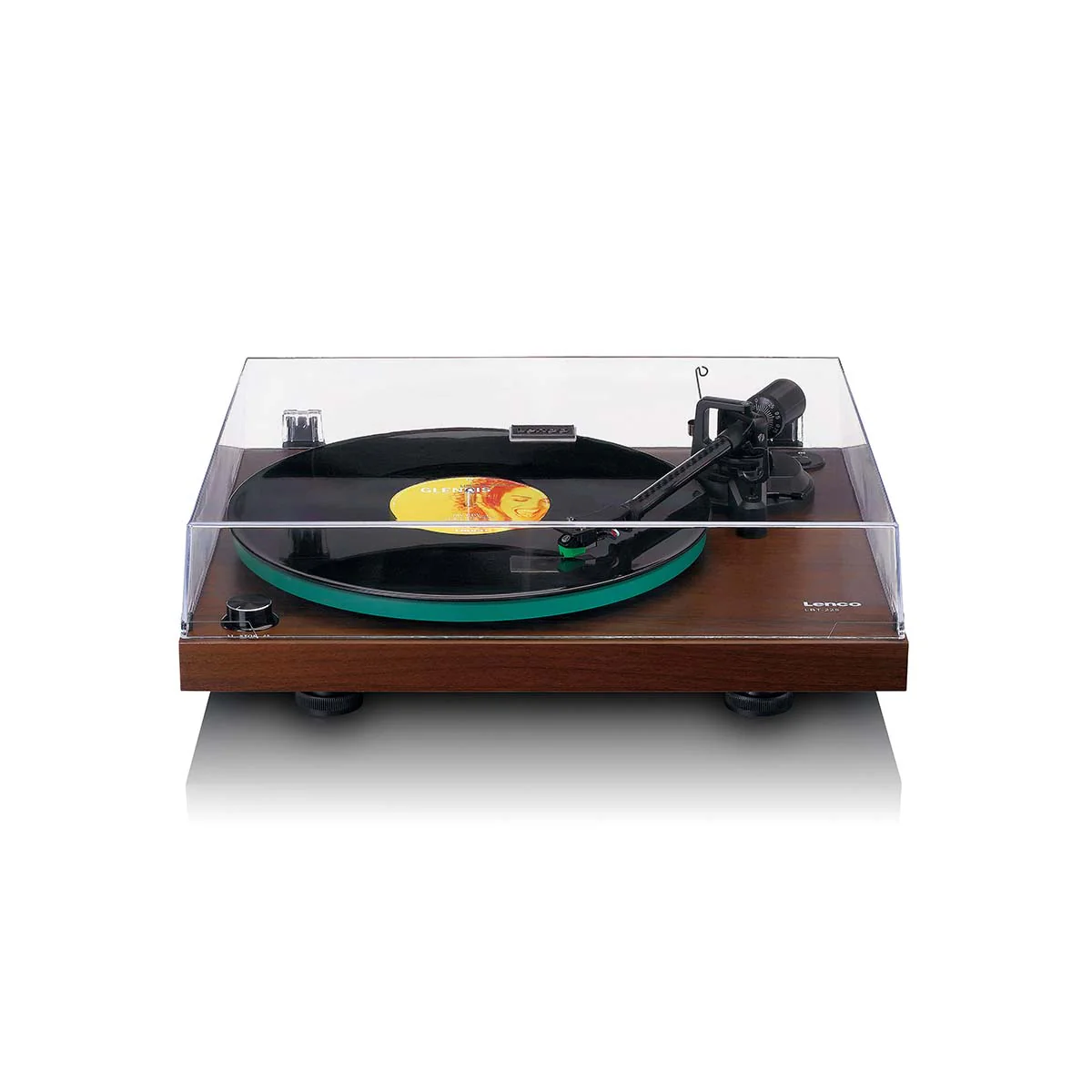 LENCO LBT-225WA - Platenspeler met Bluetooth® transmissie - Donkerbruin - Image 5