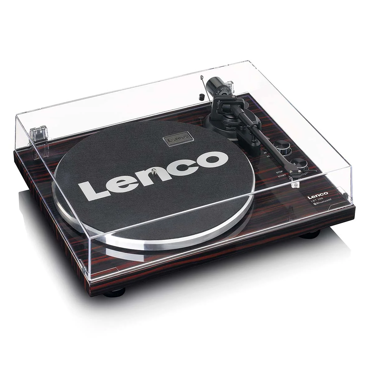 LENCO LBT-288WA - Platenspeler met Bluetooth® transmissie, donkerbruin - Image 5