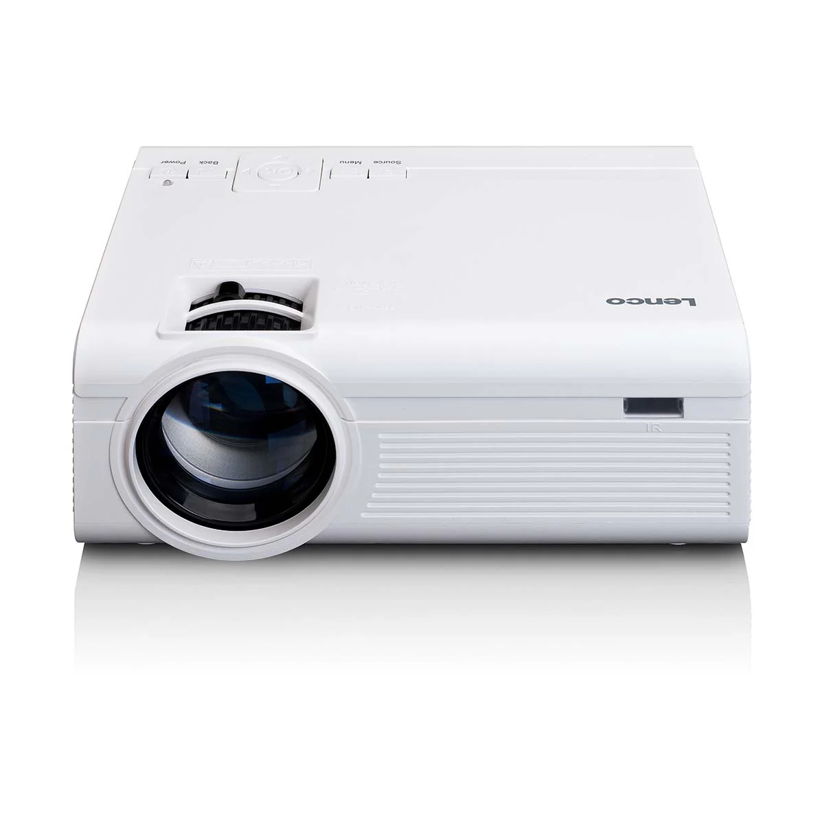 LENCO LPJ-280WH - LCD Projector met hoge resolutie, ondersteunt Full HD 1080P inhoud - Wit - Image 3