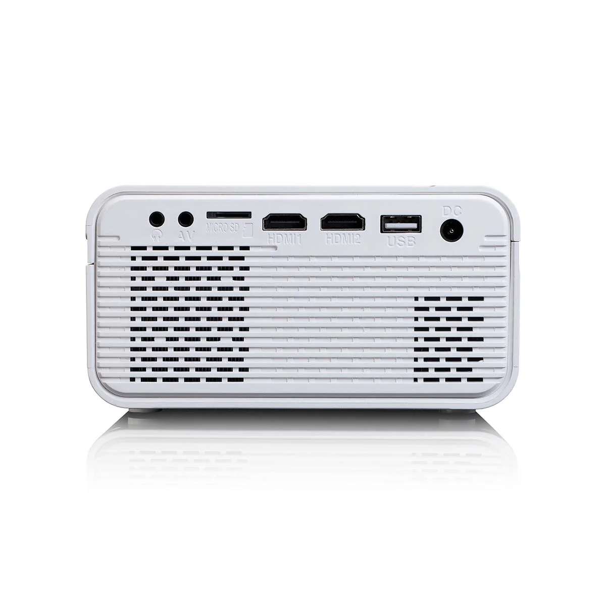 LENCO LPJ-280WH - LCD Projector met hoge resolutie, ondersteunt Full HD 1080P inhoud - Wit - Image 4