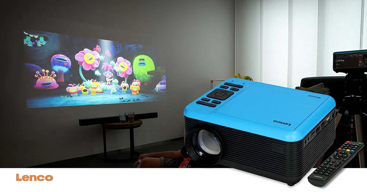 LENCO LPJ-500BU - LCD Projector met DVD speler en Bluetooth® - Blauw - Image 26