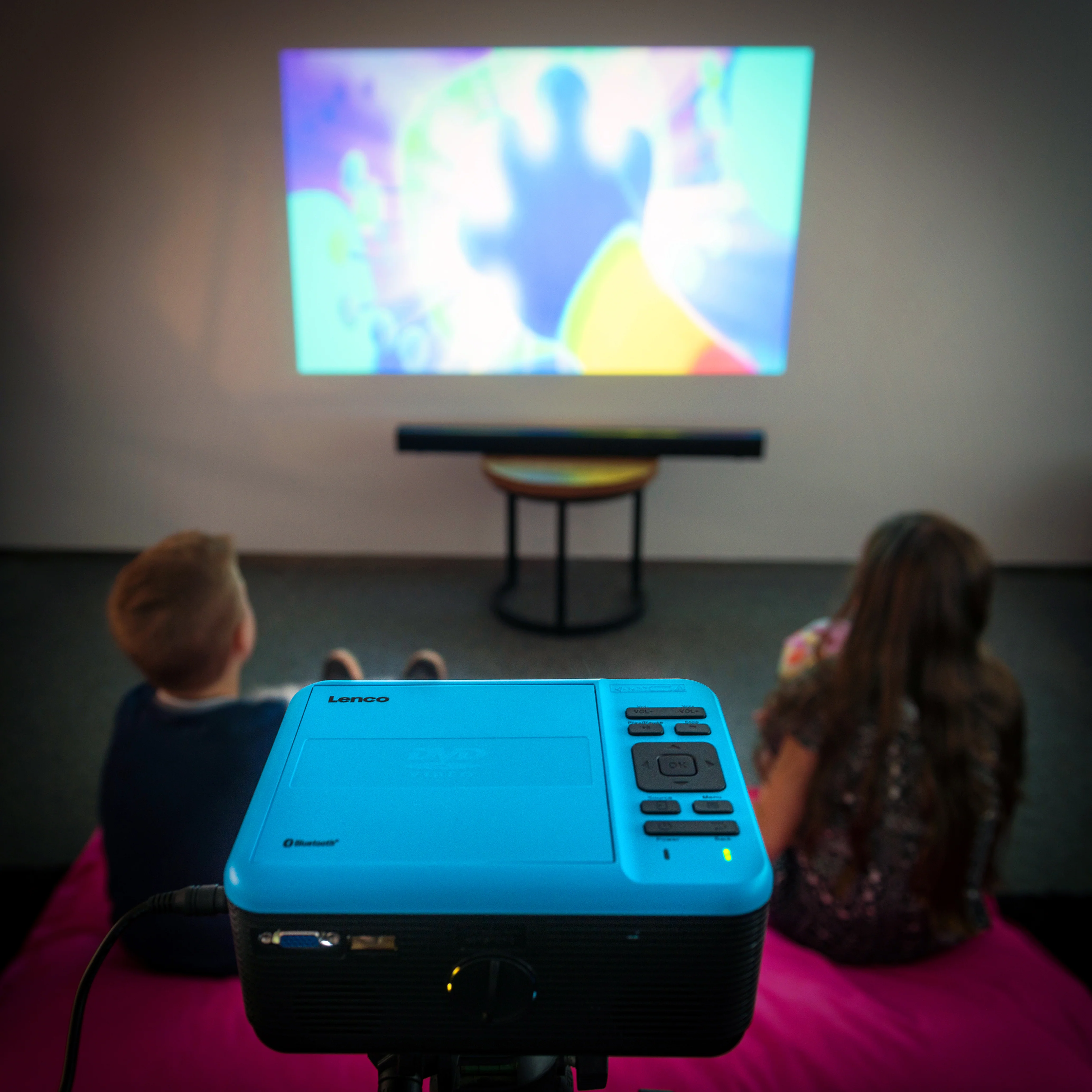 LENCO LPJ-500BU - LCD Projector met DVD speler en Bluetooth® - Blauw - Image 28