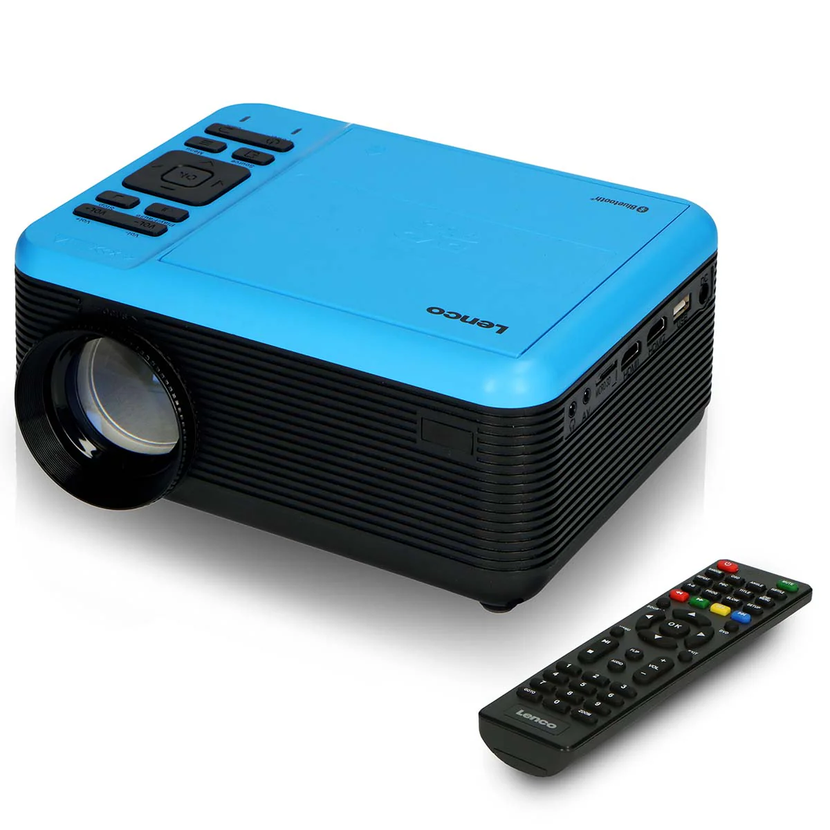 LENCO LPJ-500BU - LCD Projector met DVD speler en Bluetooth® - Blauw - Image 5