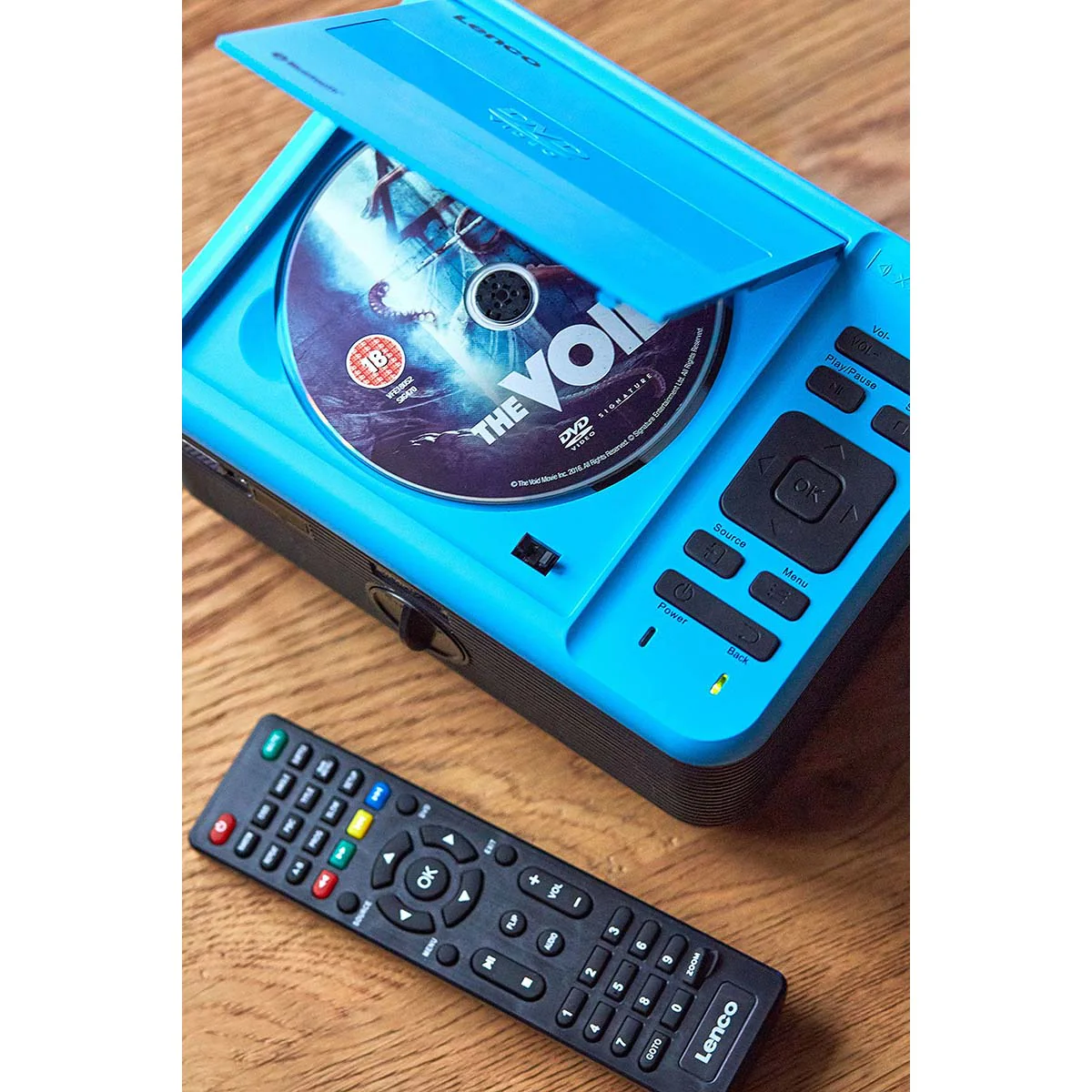 LENCO LPJ-500BU - LCD Projector met DVD speler en Bluetooth® - Blauw - Image 6