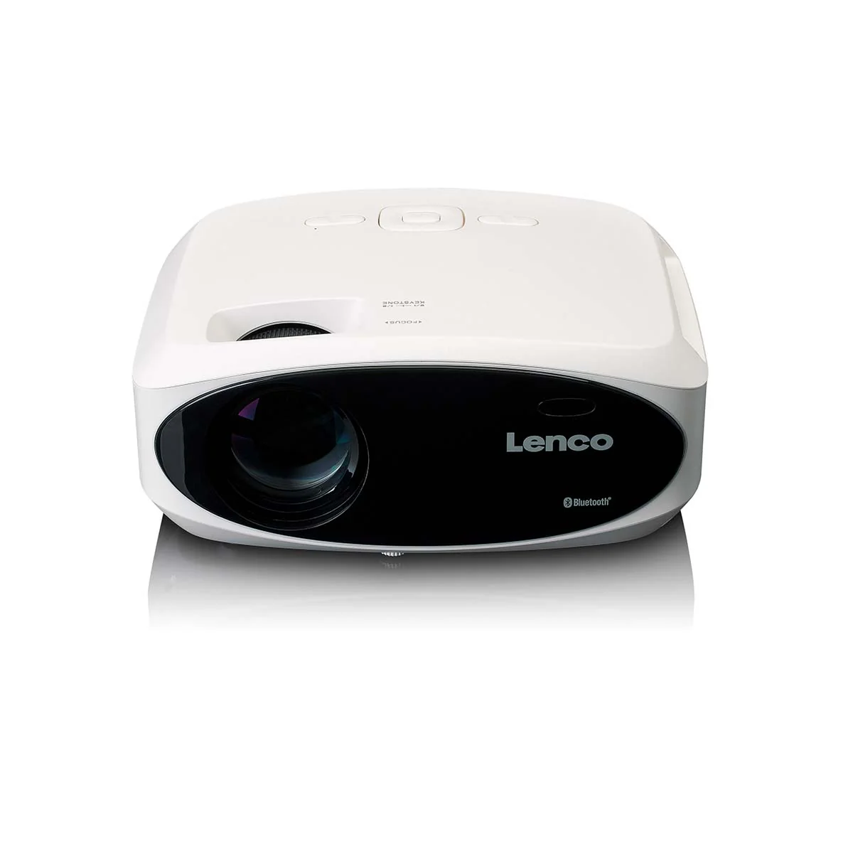 LENCO LPJ-900WH - Full HD beamer, helder en scherp met 250 Lumens, 510cm Projectie - Wit - Image 3