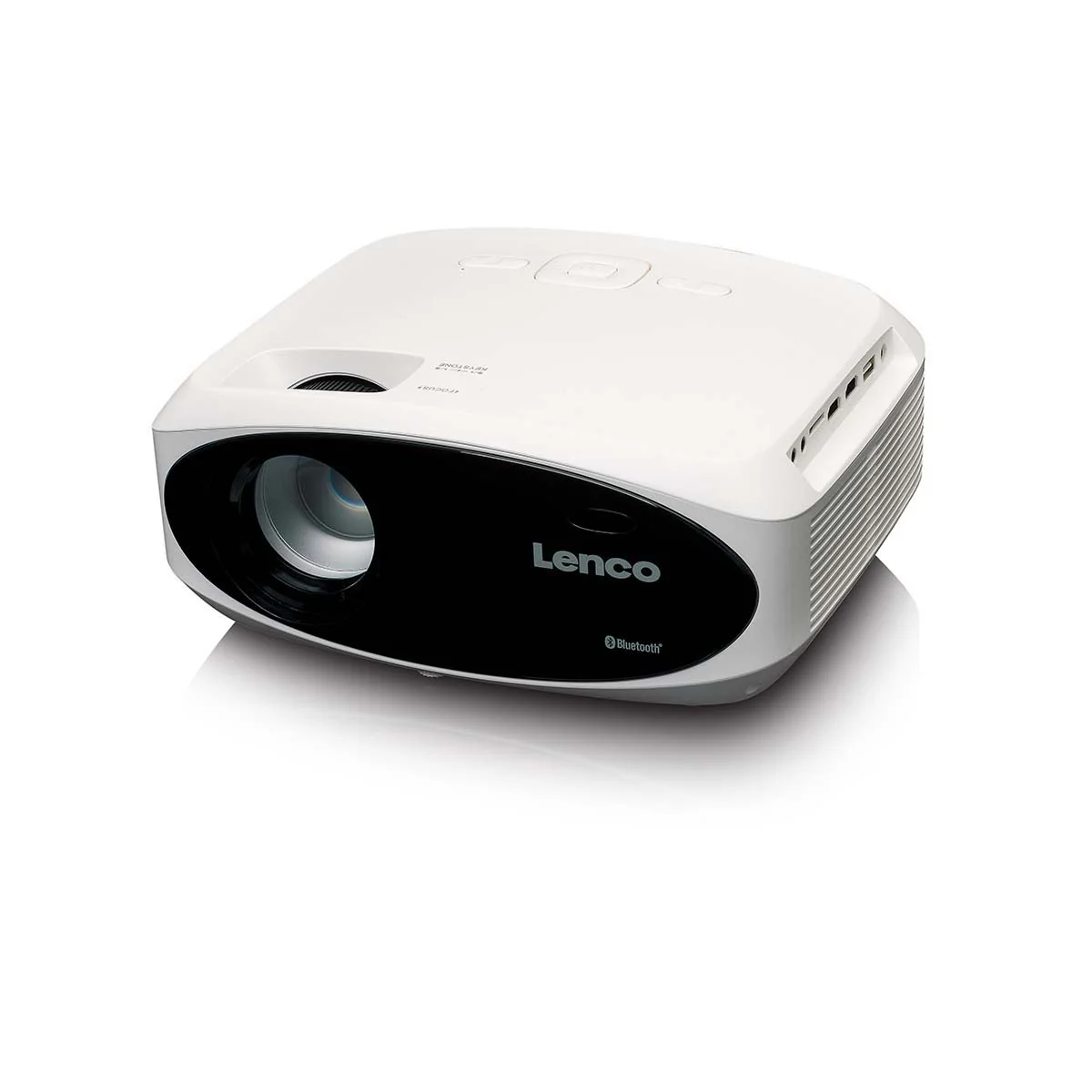 LENCO LPJ-900WH - Full HD beamer, helder en scherp met 250 Lumens, 510cm Projectie - Wit - Image 5