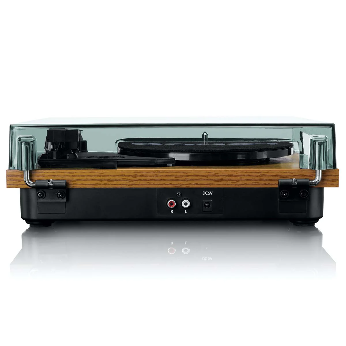 LENCO LS-10WD - Platenspeler met ingebouwde speakers - Hout - Image 4