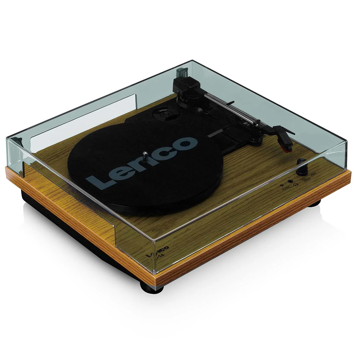 LENCO LS-10WD - Platenspeler met ingebouwde speakers - Hout - Image 5