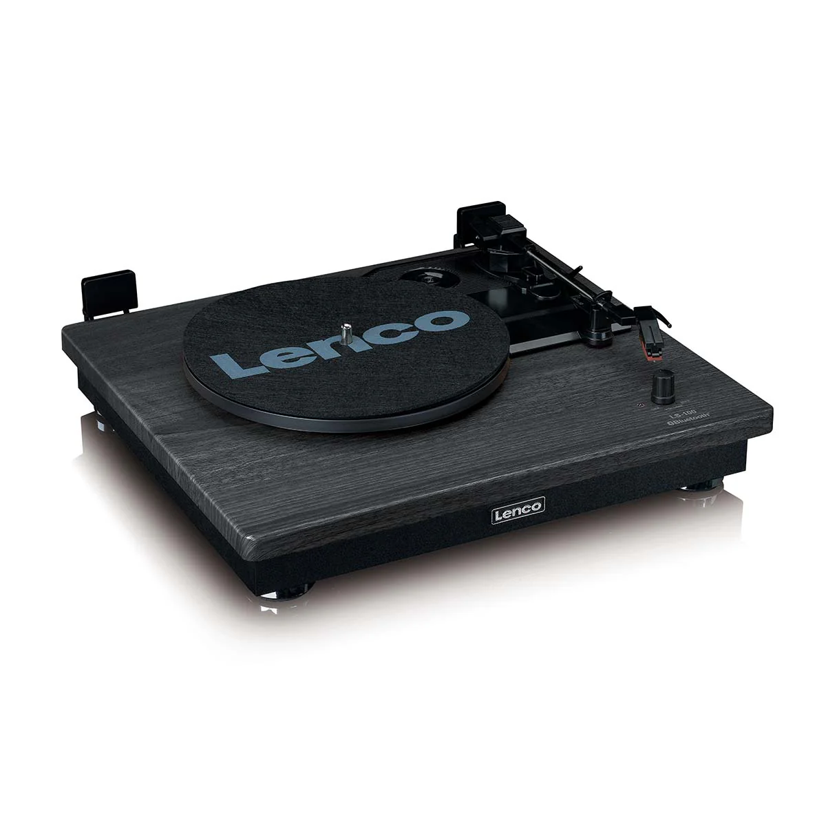 LENCO LS-100BK - Platenspeler met Bluetooth® ontvangst en twee externe speakers - Zwart - Image 6