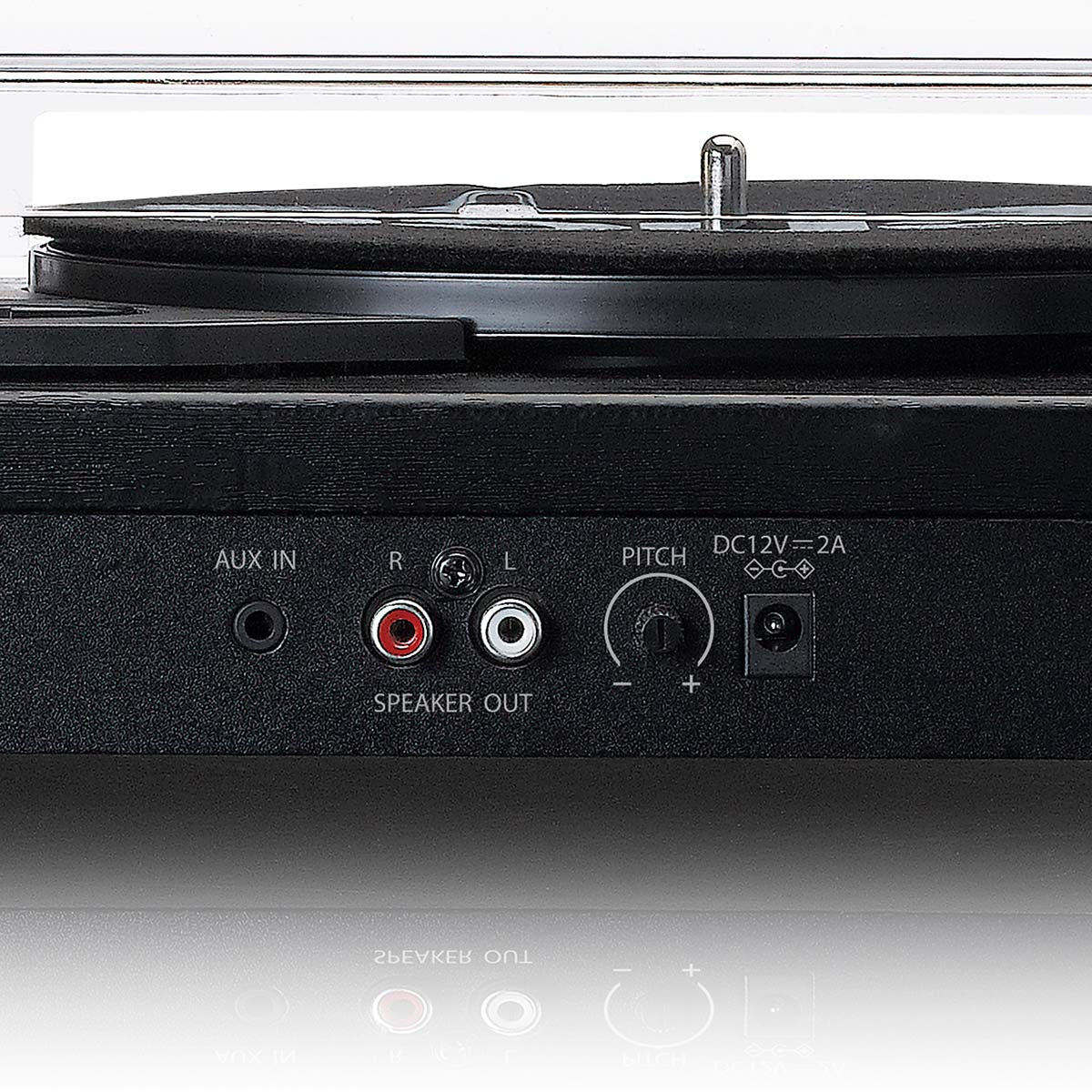 LENCO - LS-101BK - Houten platenspeler met Bluetooth®, 2 externe speakers - Image 12