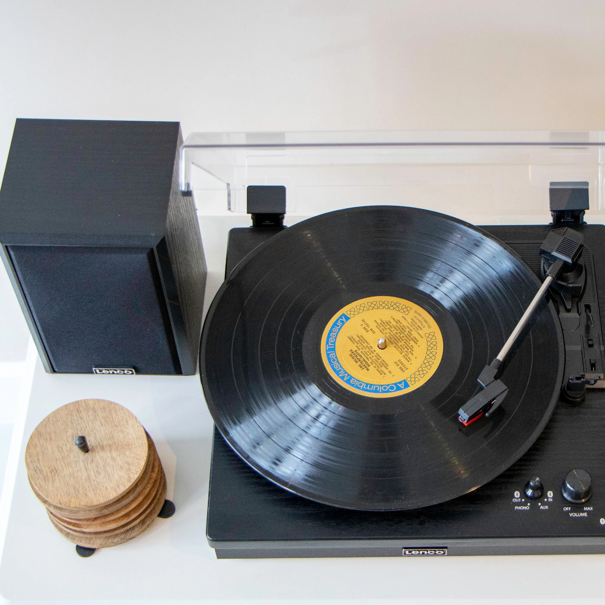 LENCO - LS-101BK - Houten platenspeler met Bluetooth®, 2 externe speakers - Image 29