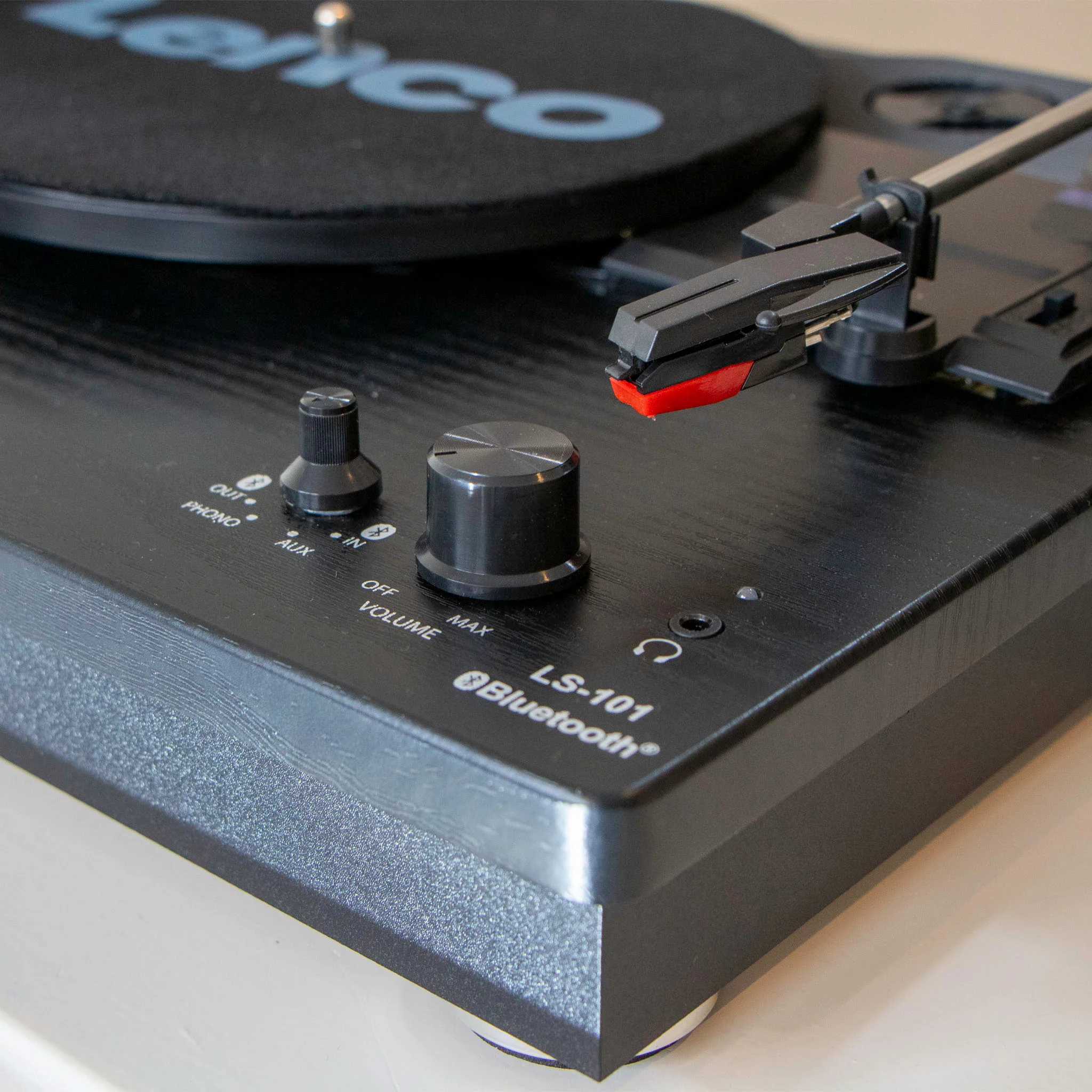 LENCO - LS-101BK - Houten platenspeler met Bluetooth®, 2 externe speakers - Image 34