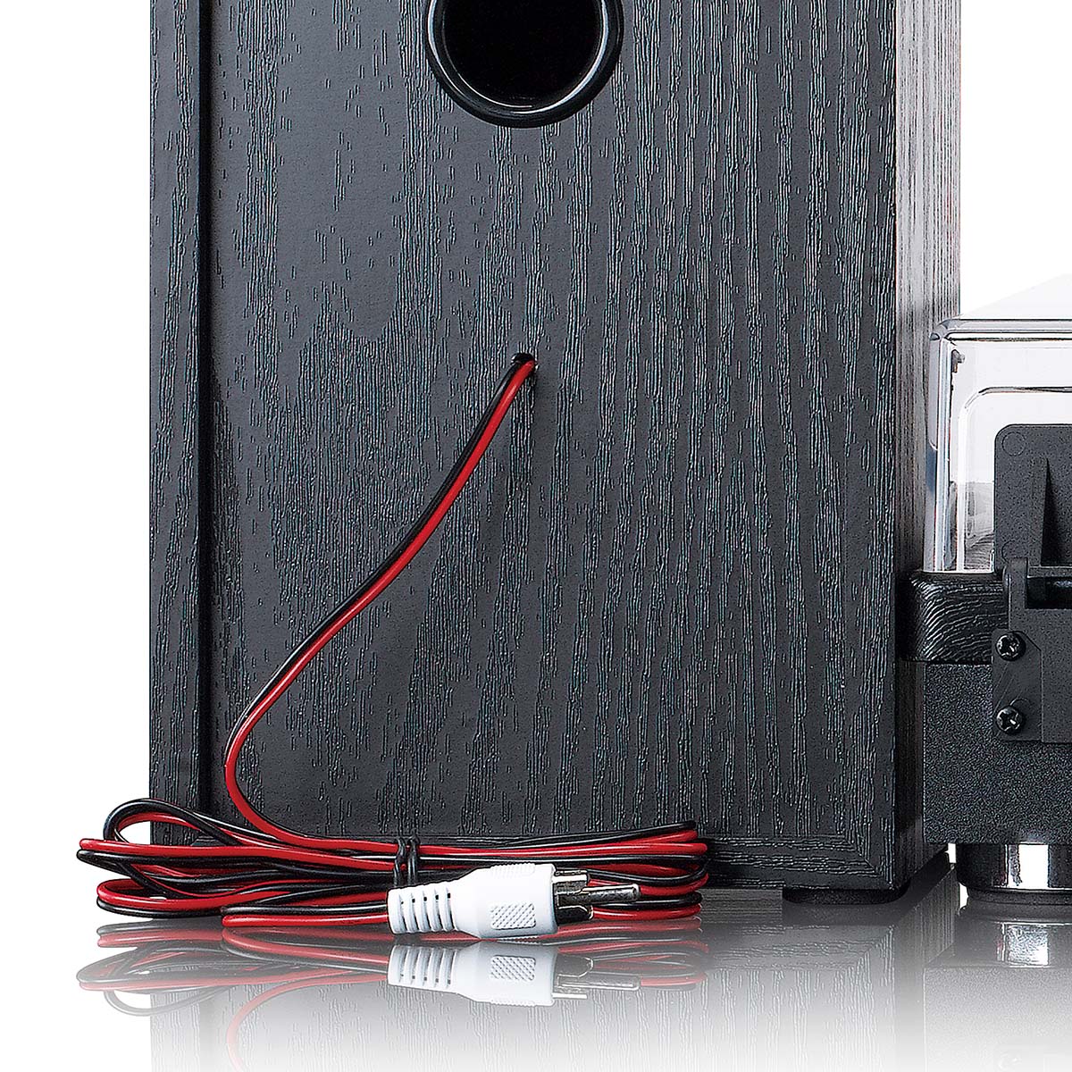 LENCO - LS-101BK - Houten platenspeler met Bluetooth®, 2 externe speakers - Image 7