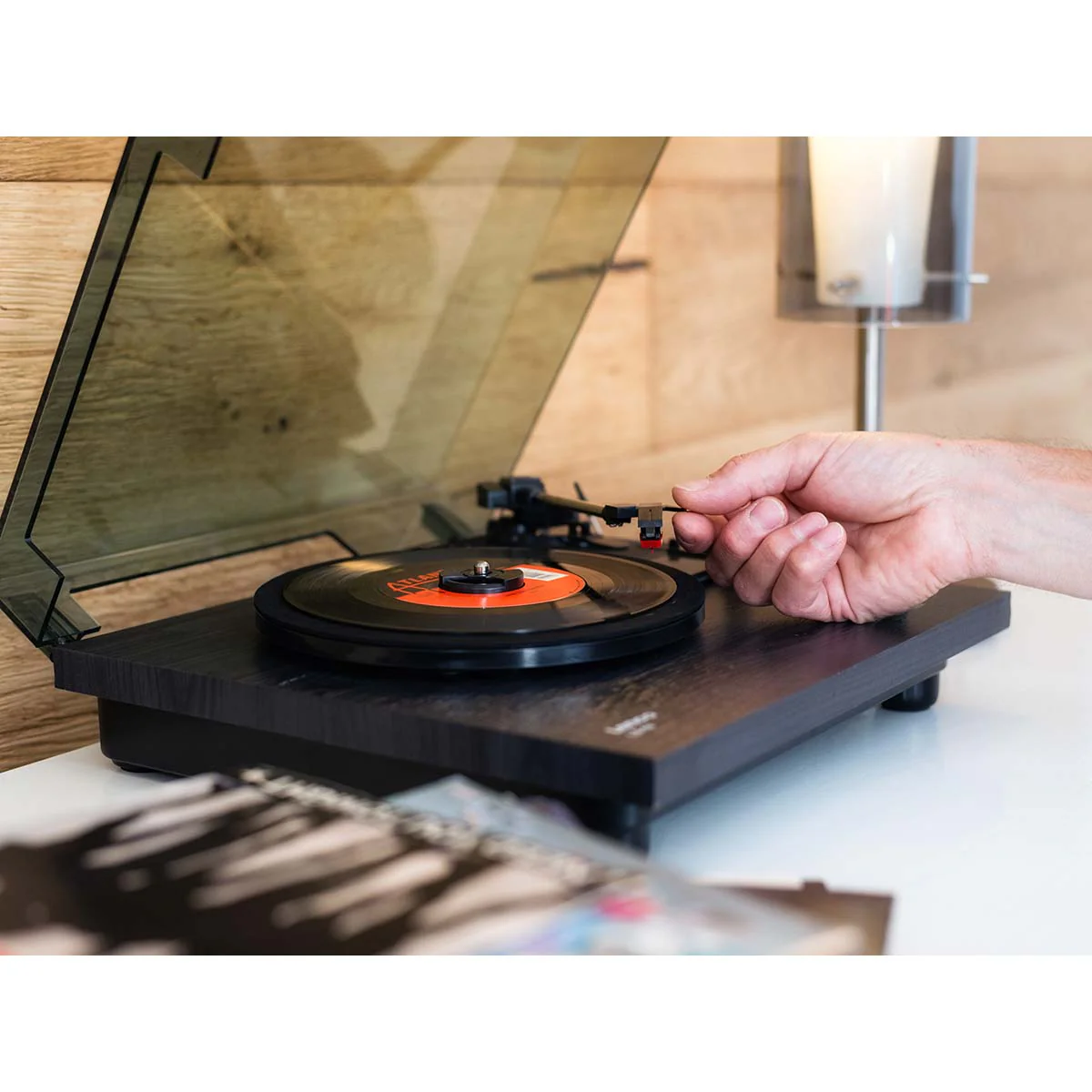 LENCO LS-10BK - Platenspeler met ingebouwde speakers - Zwart - Image 10