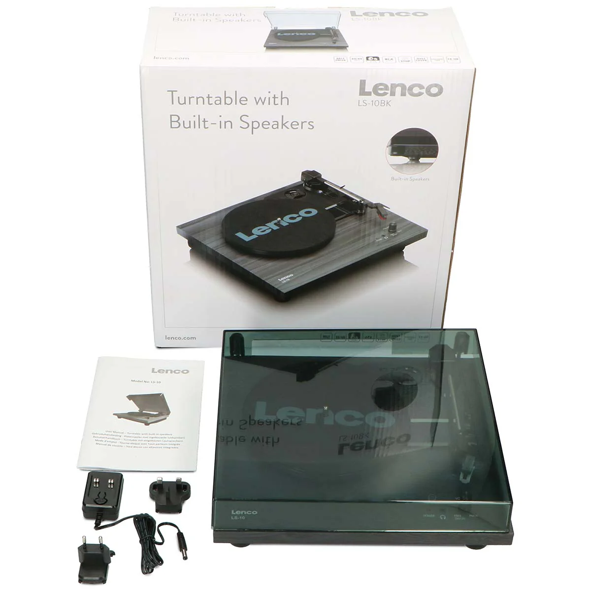 LENCO LS-10BK - Platenspeler met ingebouwde speakers - Zwart - Image 12