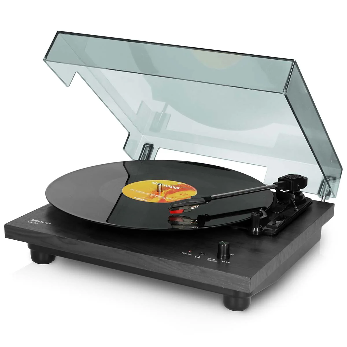 LENCO LS-10BK - Platenspeler met ingebouwde speakers - Zwart - Image 3