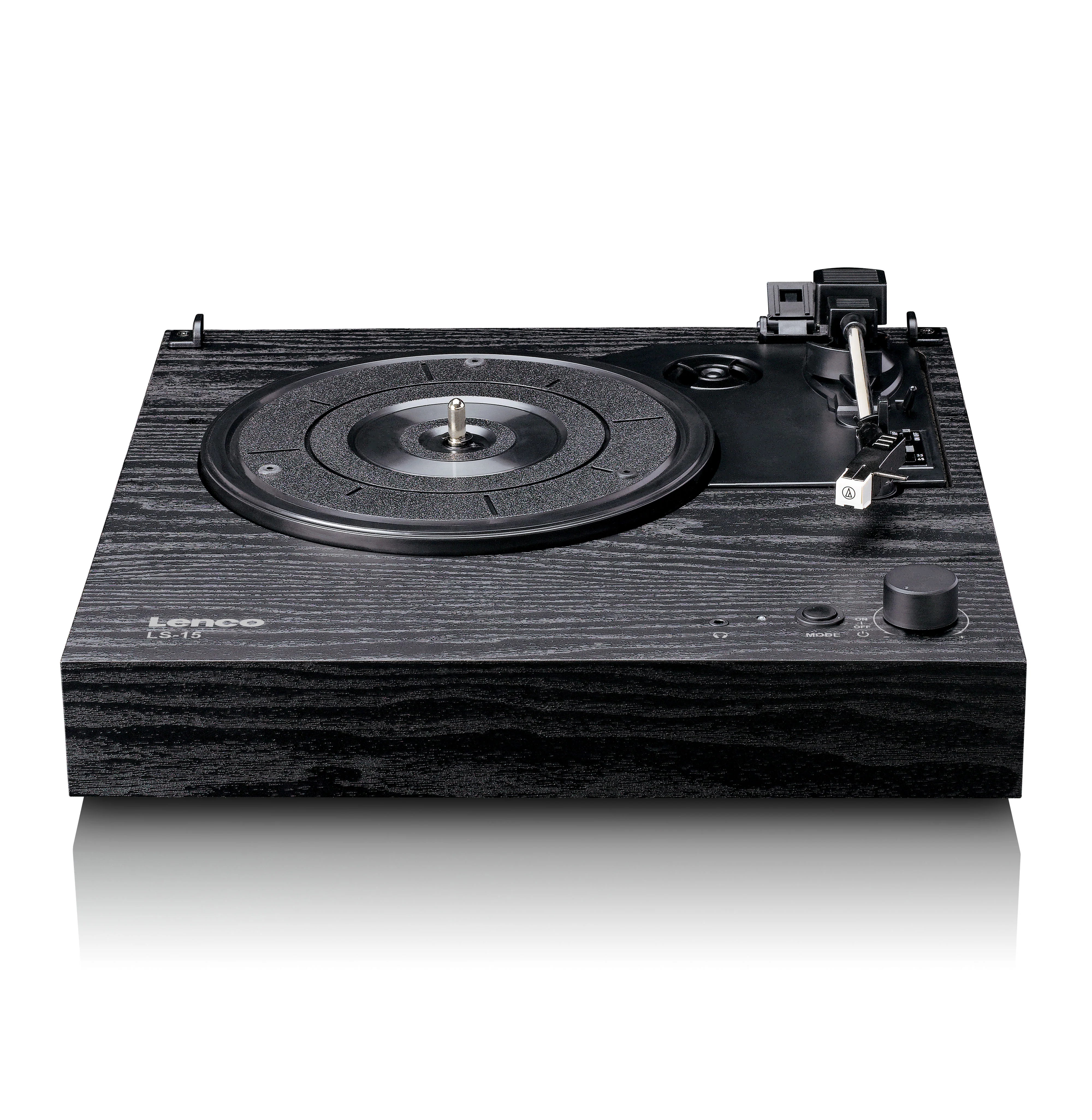 LENCO LS-15BK - Platenspeler met Bluetooth®, twee ingebouwde speakers en AT3600L cartridge - Zwart - Image 10